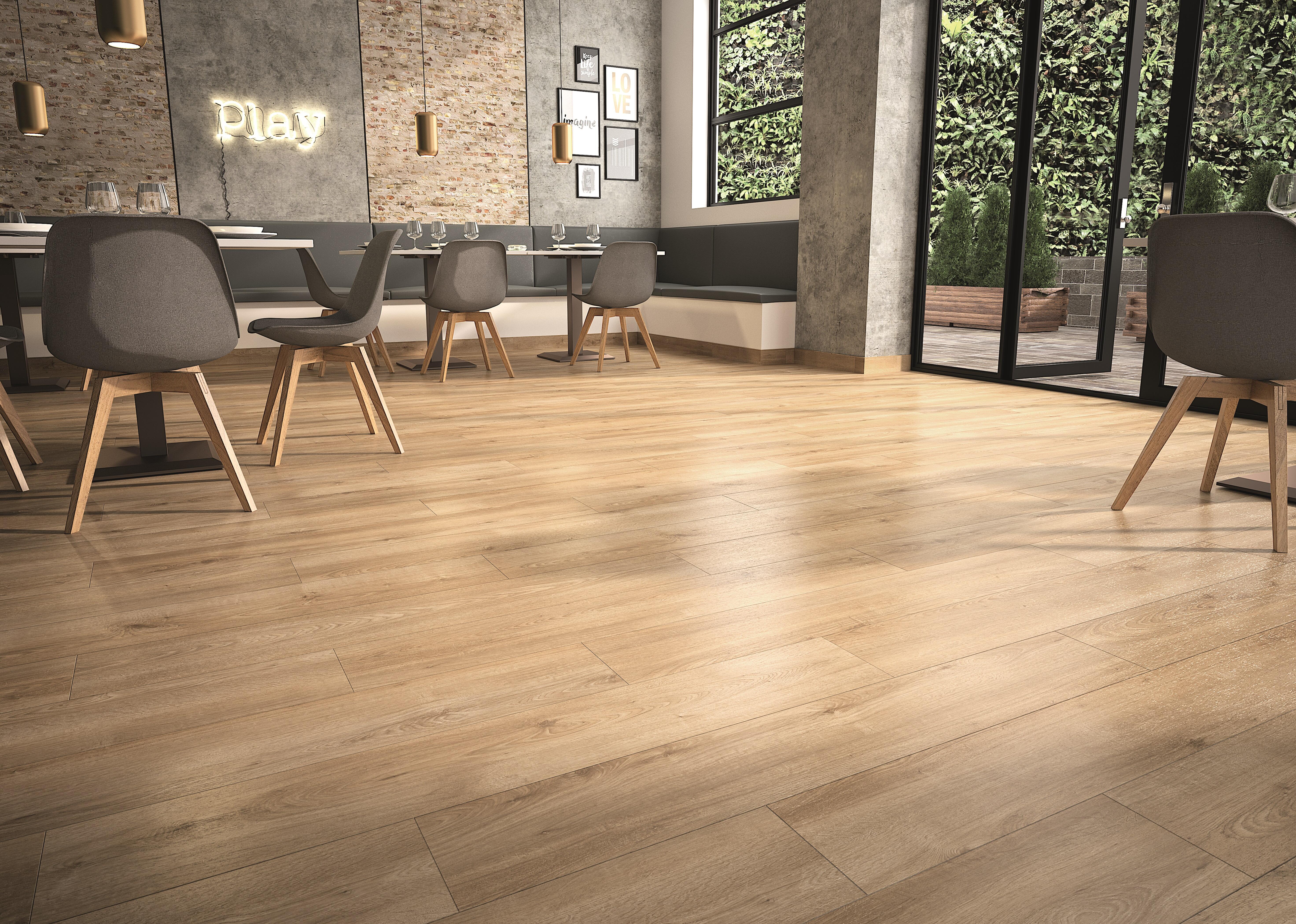 SUELO LAMINADO AC5 7MM MODELO ROBLE MALTA - 5