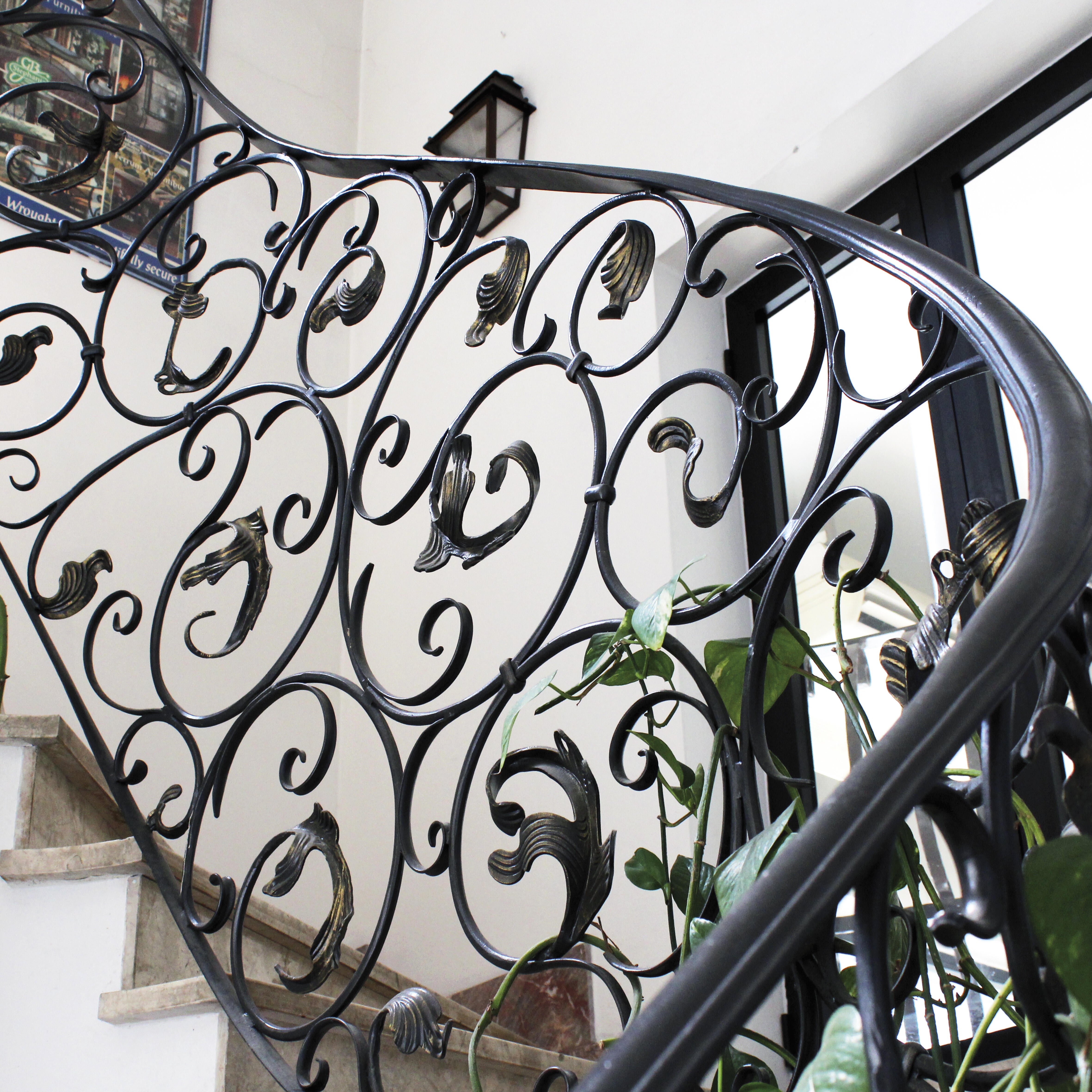 PASAMANOS DE HIERRO FORJADO 14X50MM 3M - 2