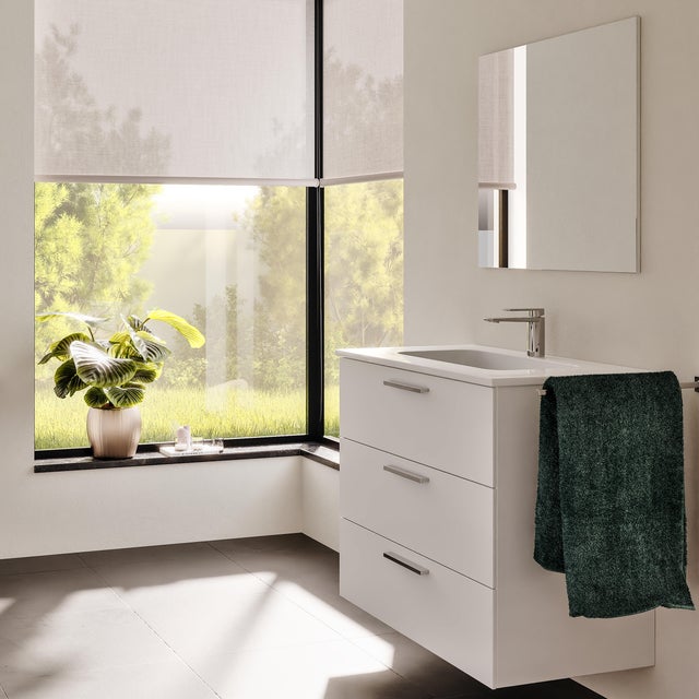 MUEBLE DE BAÑO CON LAVABO ROCA PENTEO BLANCO 98,5X45,5CM