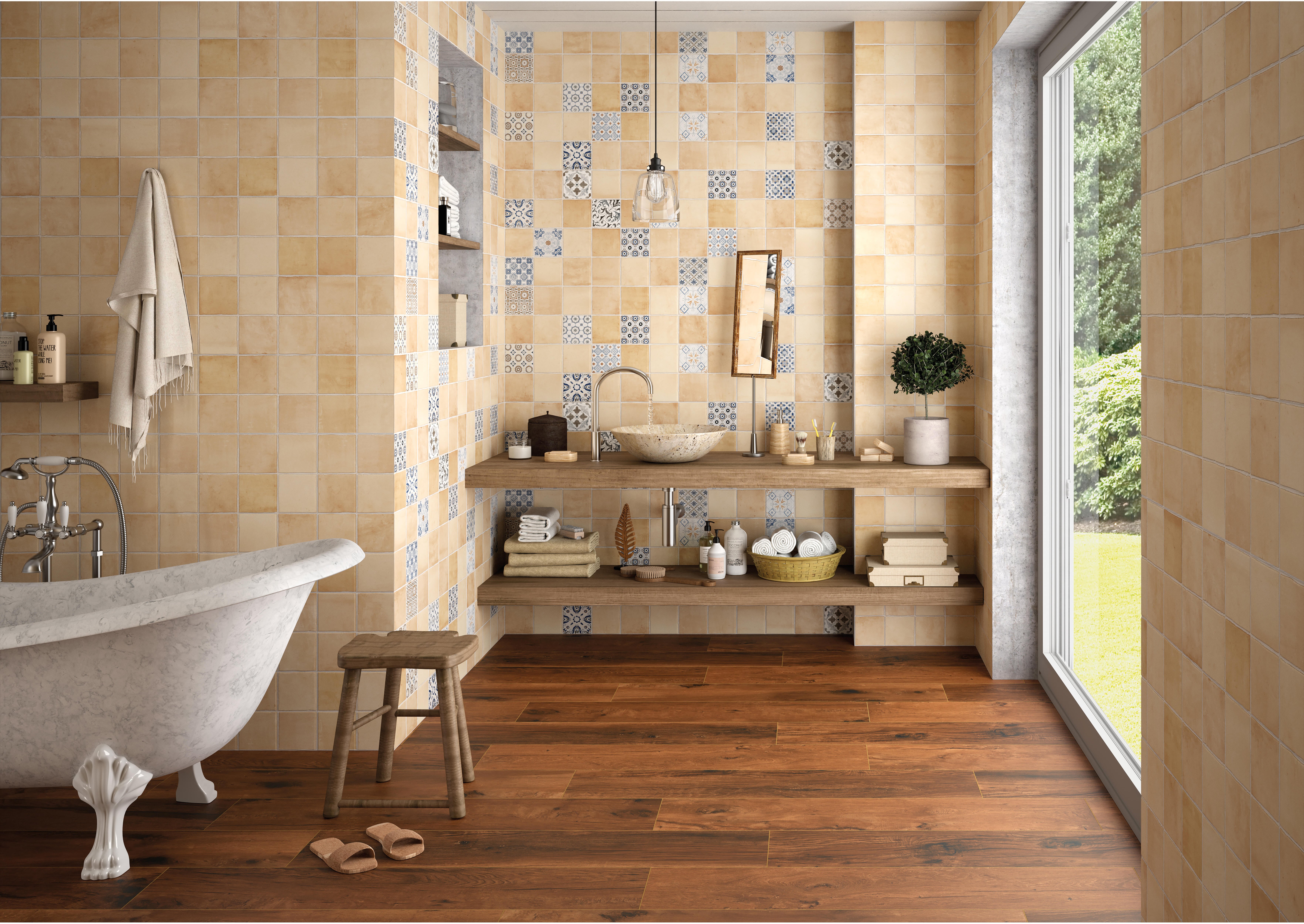 AZULEJO PASTA BLANCA 25 X 50CM. LIA COTTO - 2