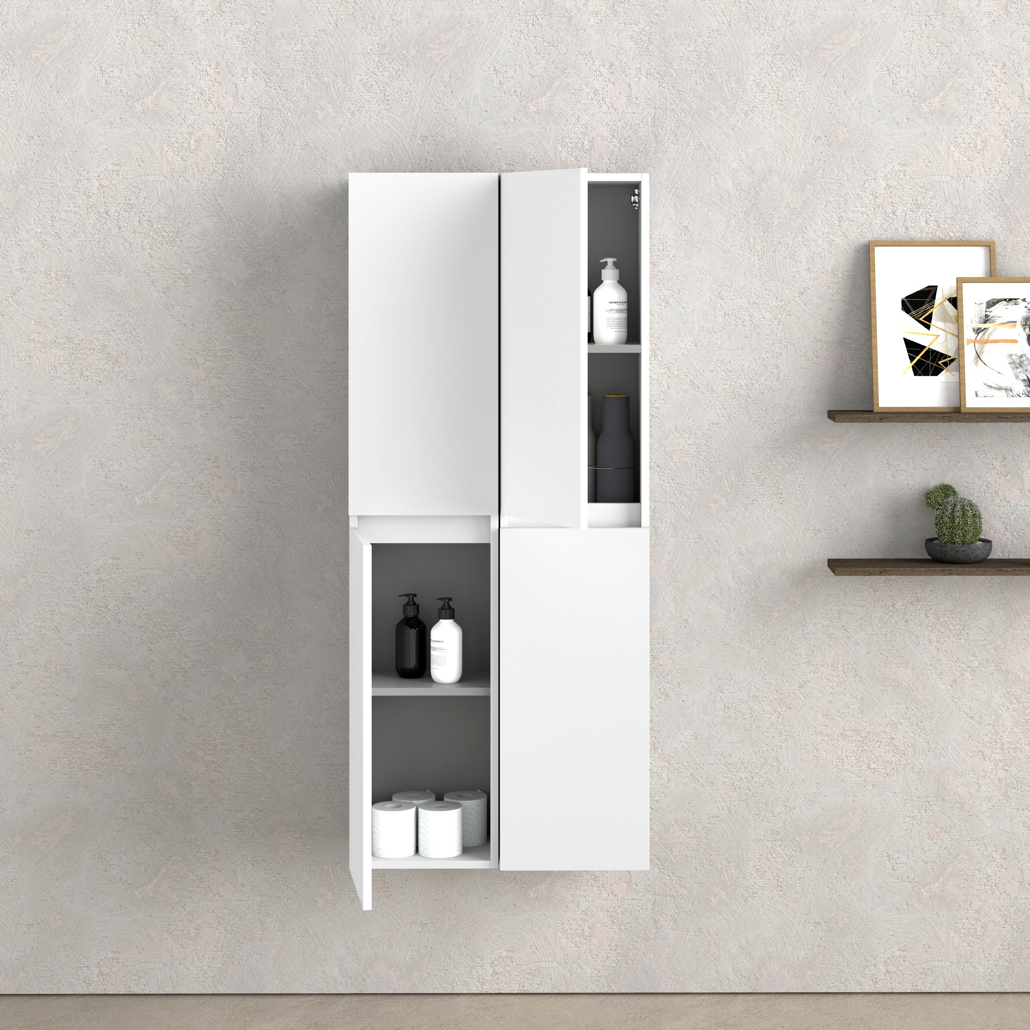 COLUMNA DE BAÑO MAYA BLANCO 30X140X25CM - 3