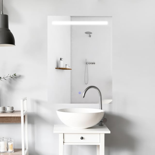 ESPEJO DE BAÑO CON LUZ LED ECO 60X80CM