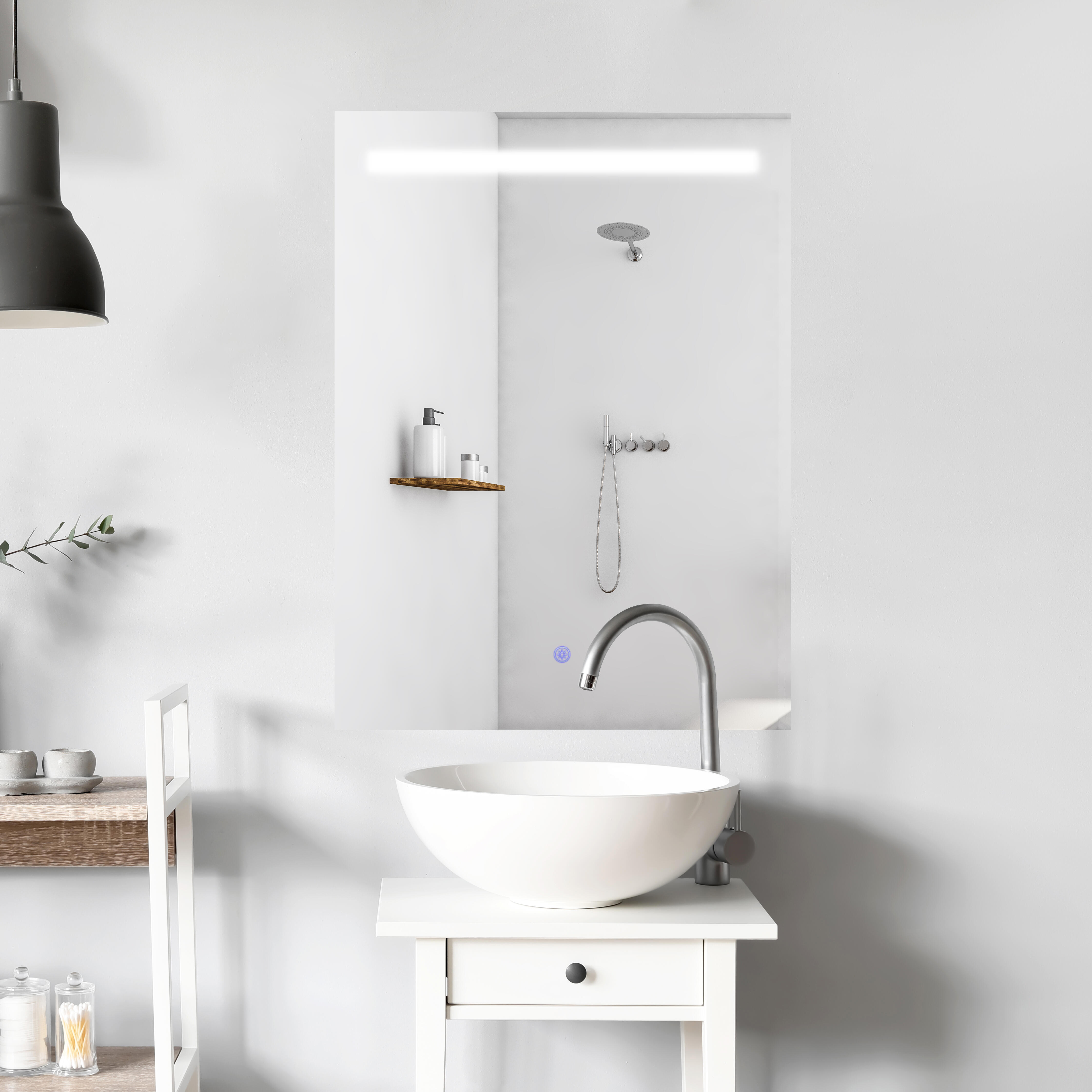 ESPEJO DE BAÑO CON LUZ LED ECO 60X80CM - 3