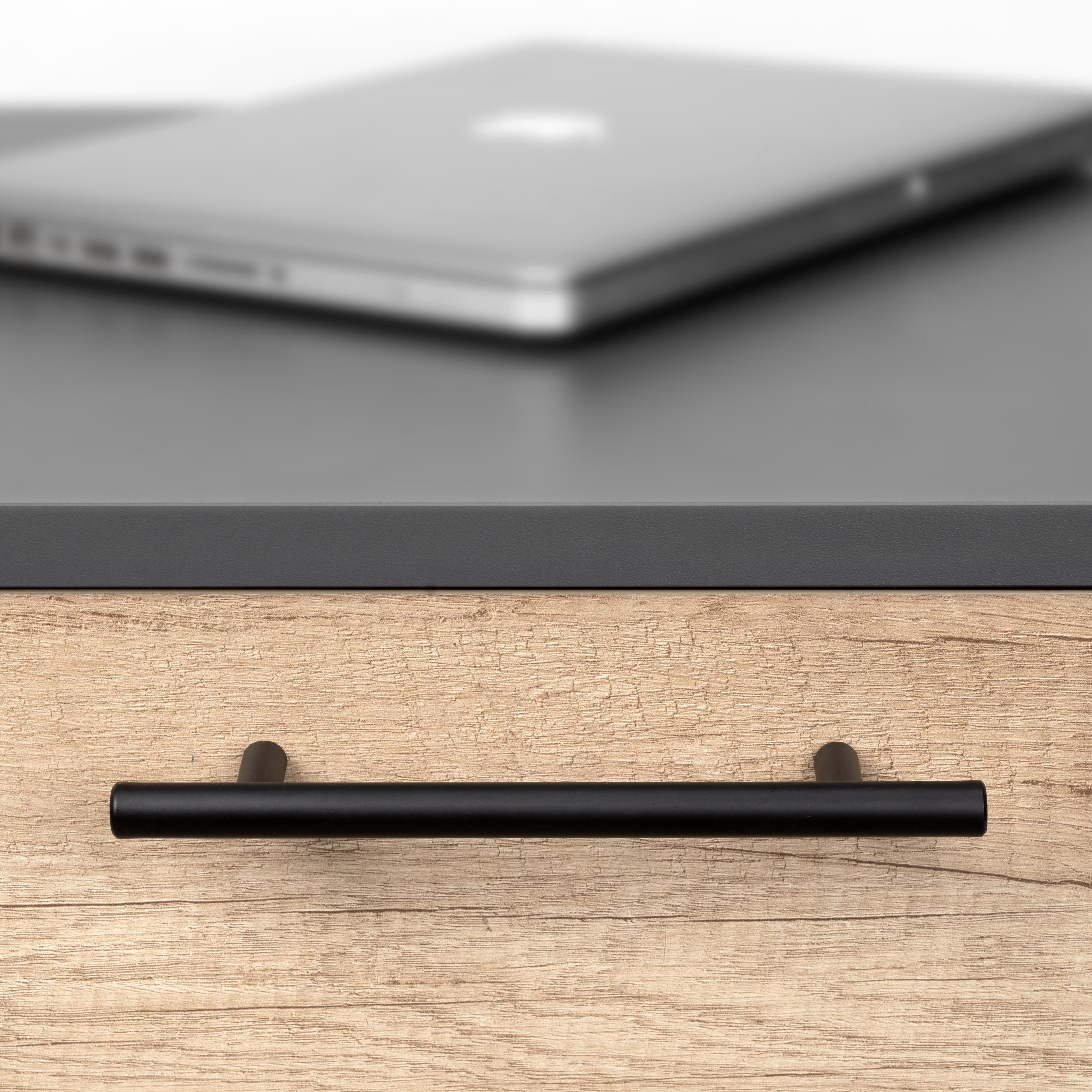 TIRADOR MUEBLE ACERO INOX NEGRO 1UD - 5