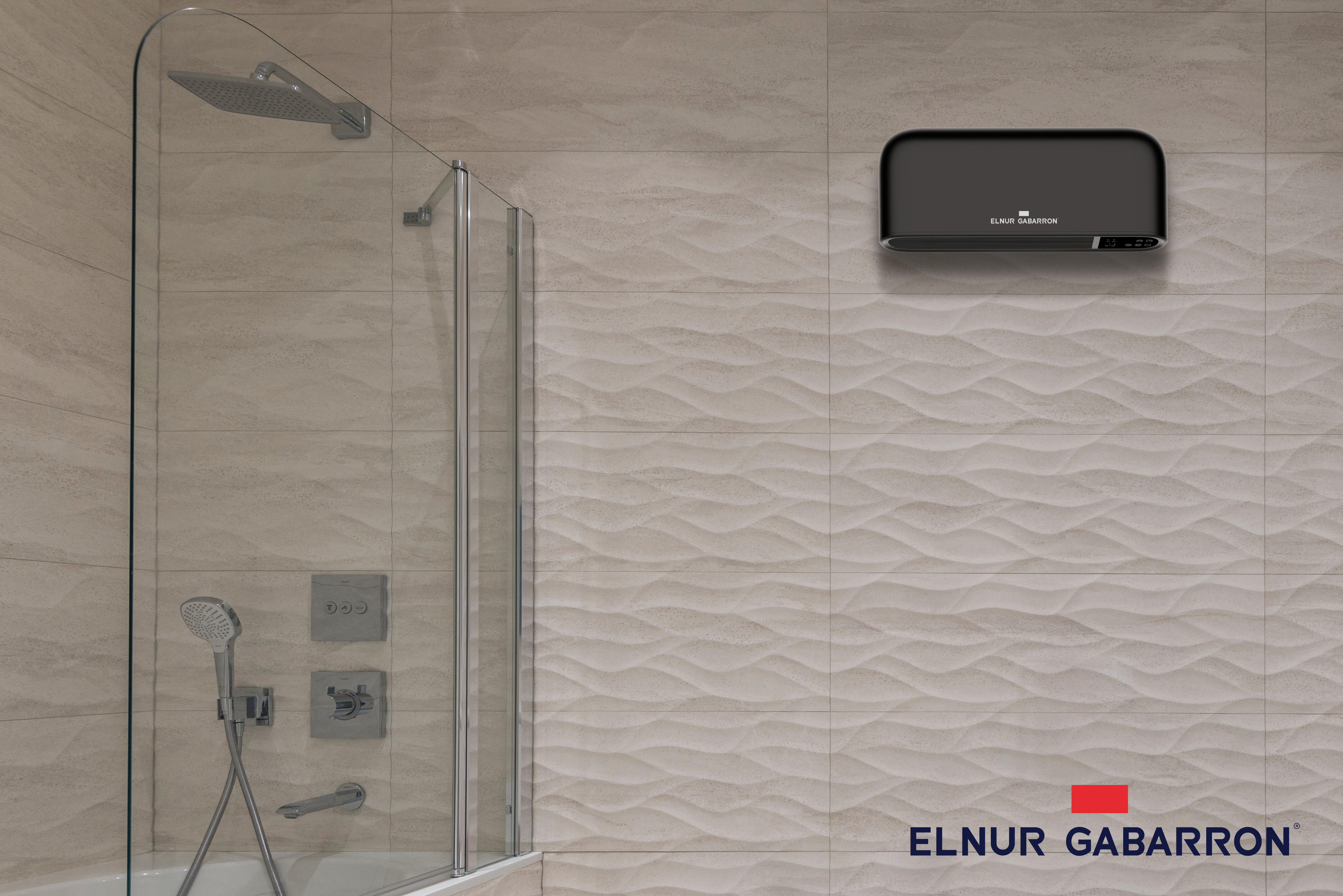 CALEFACTOR CERAMICO SPLIT 2000W CON MANDO NEGRO - 4