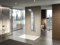 COLUMNA DE DUCHA HIDROMASAJE SNAKE DIGITAL INOXIDABLE - 2