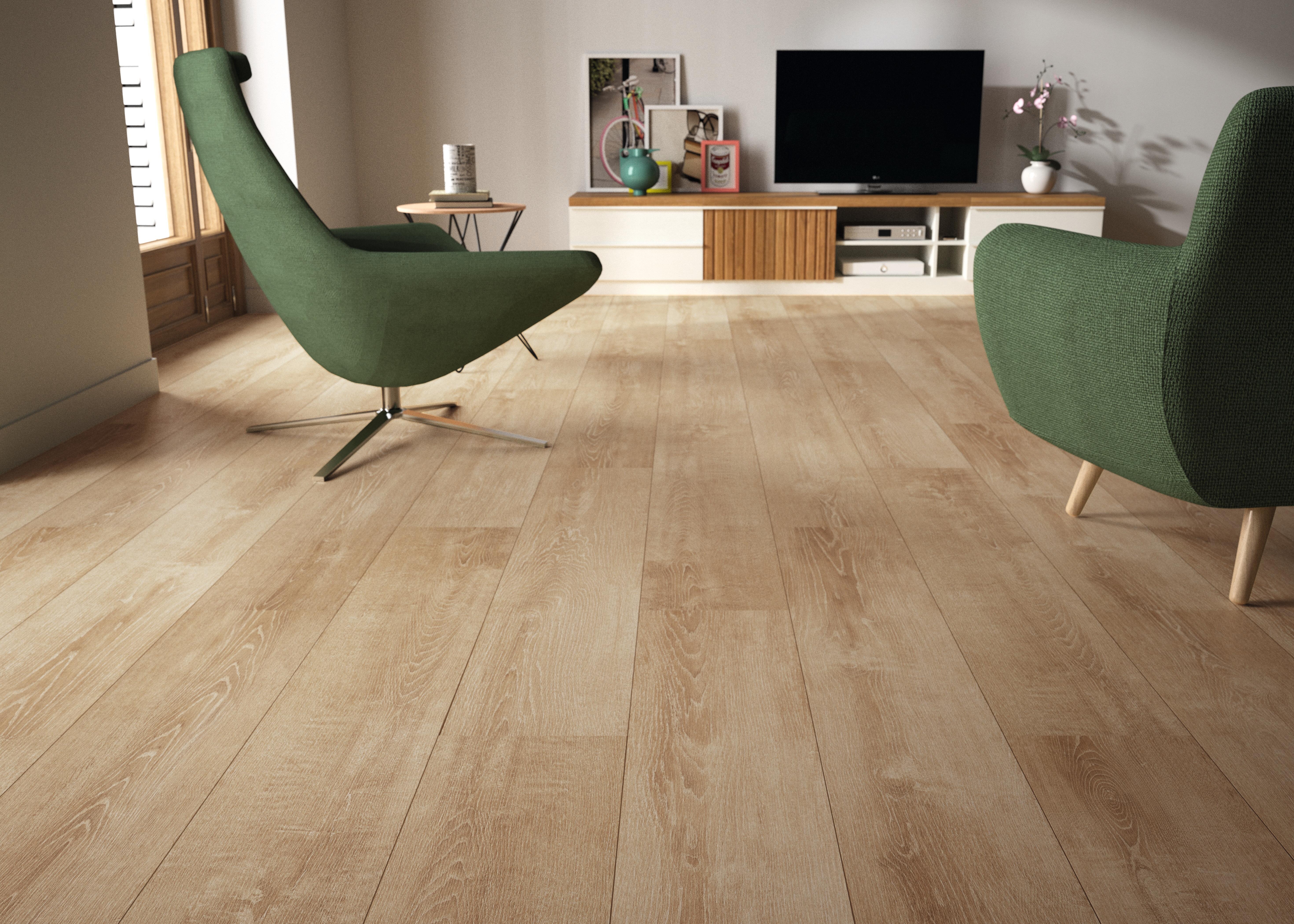 SUELO LAMINADO AC5 12MM MODELO ROBLE ROYAL - 2