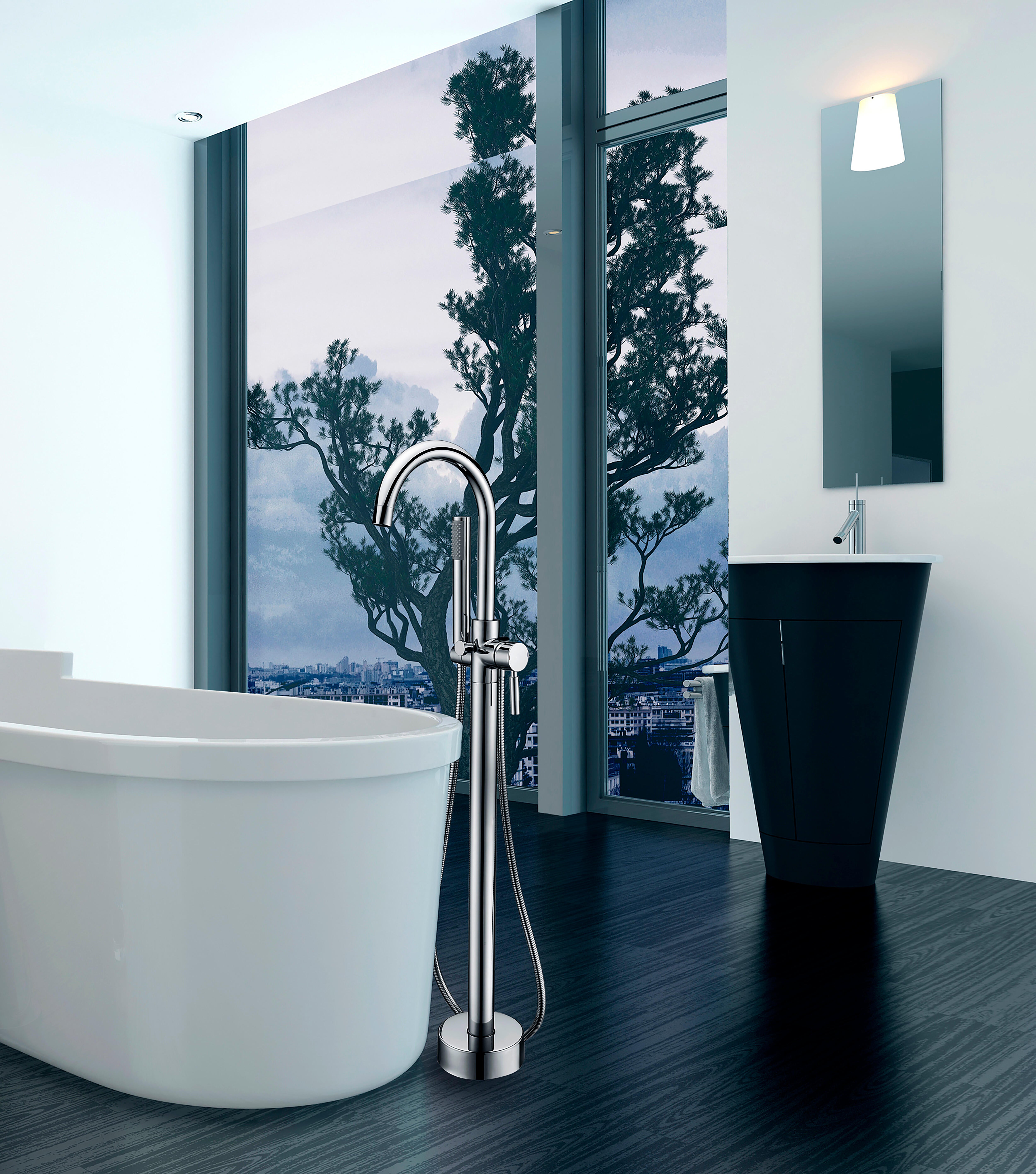 GRIFO BAÑERA A SUELO - 2