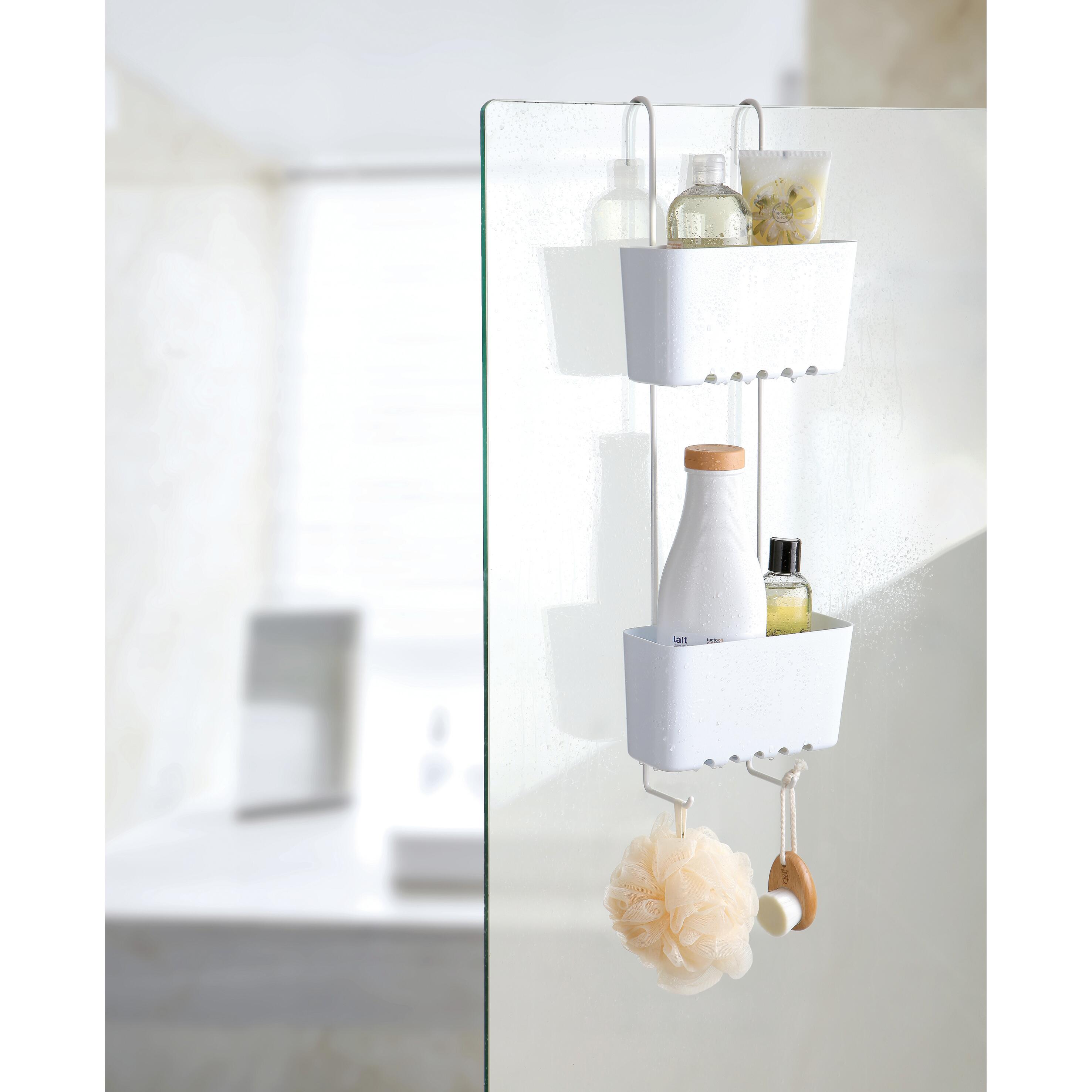 CESTILLO DE DUCHA DUO BLANCO - 2