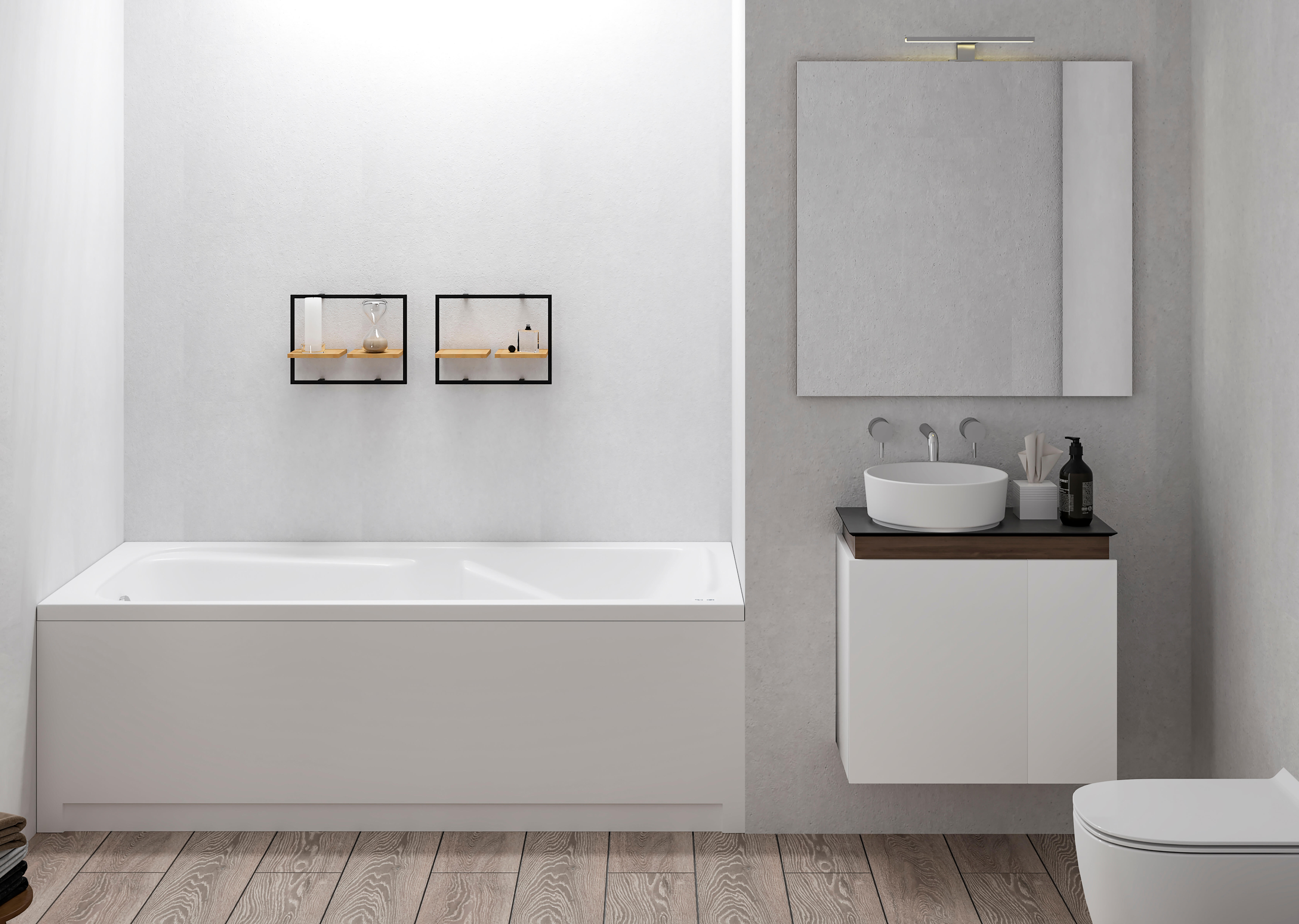 BAÑERA HIDROMASAJE CEREA 170X75CM - 2