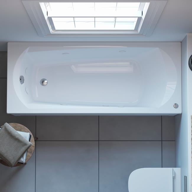 BAÑERA HIDROMASAJE SPACE 170X70CM - 1