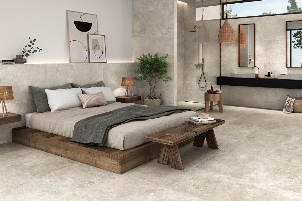 SUELO PORCELÁNICO 99.5X99.5CM CRASSANA NATUR - 2