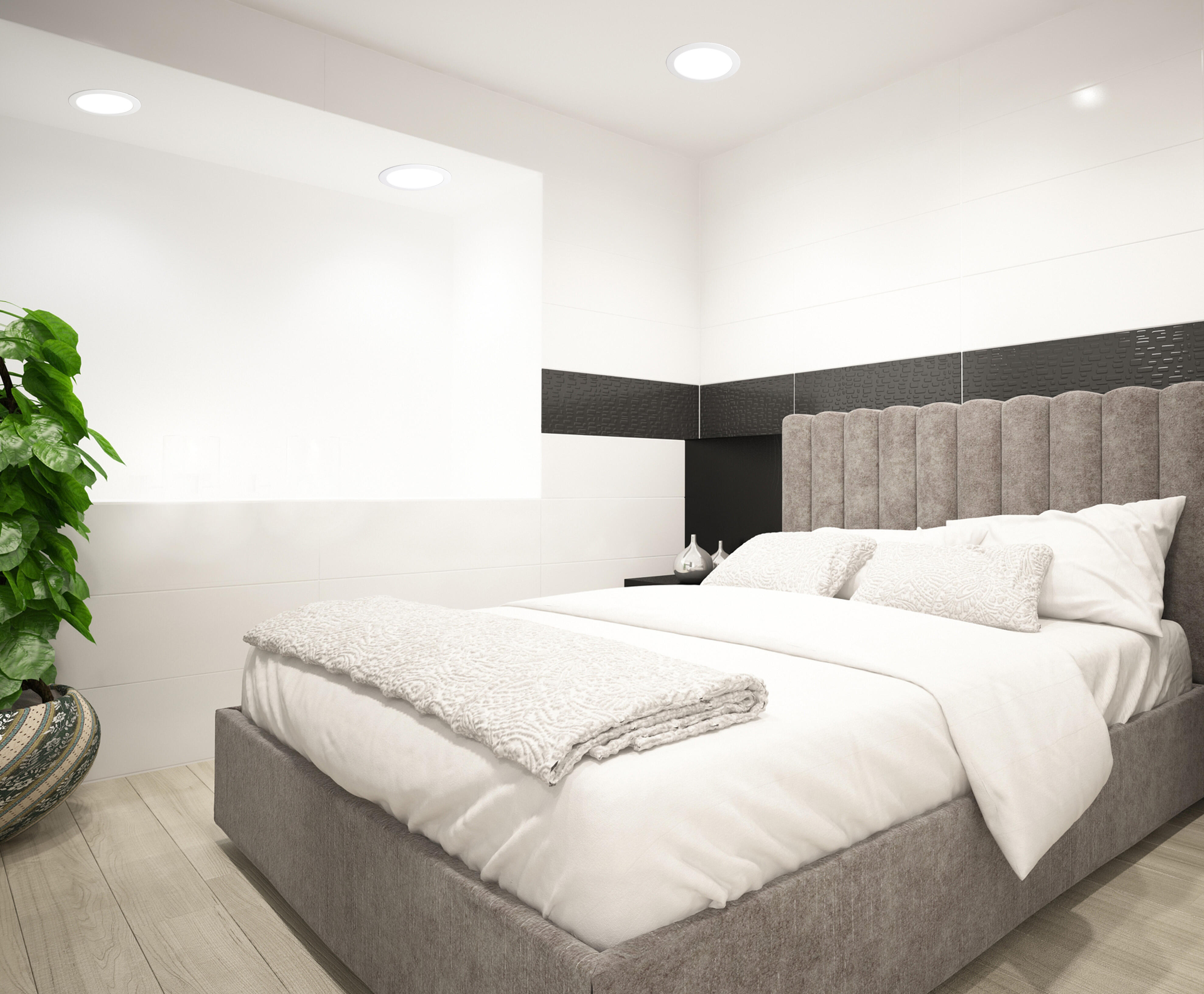 DOWNLIGHT LED EMPOTRAR CIRCULAR BLANCO 6W LUZ CALIDA - 3