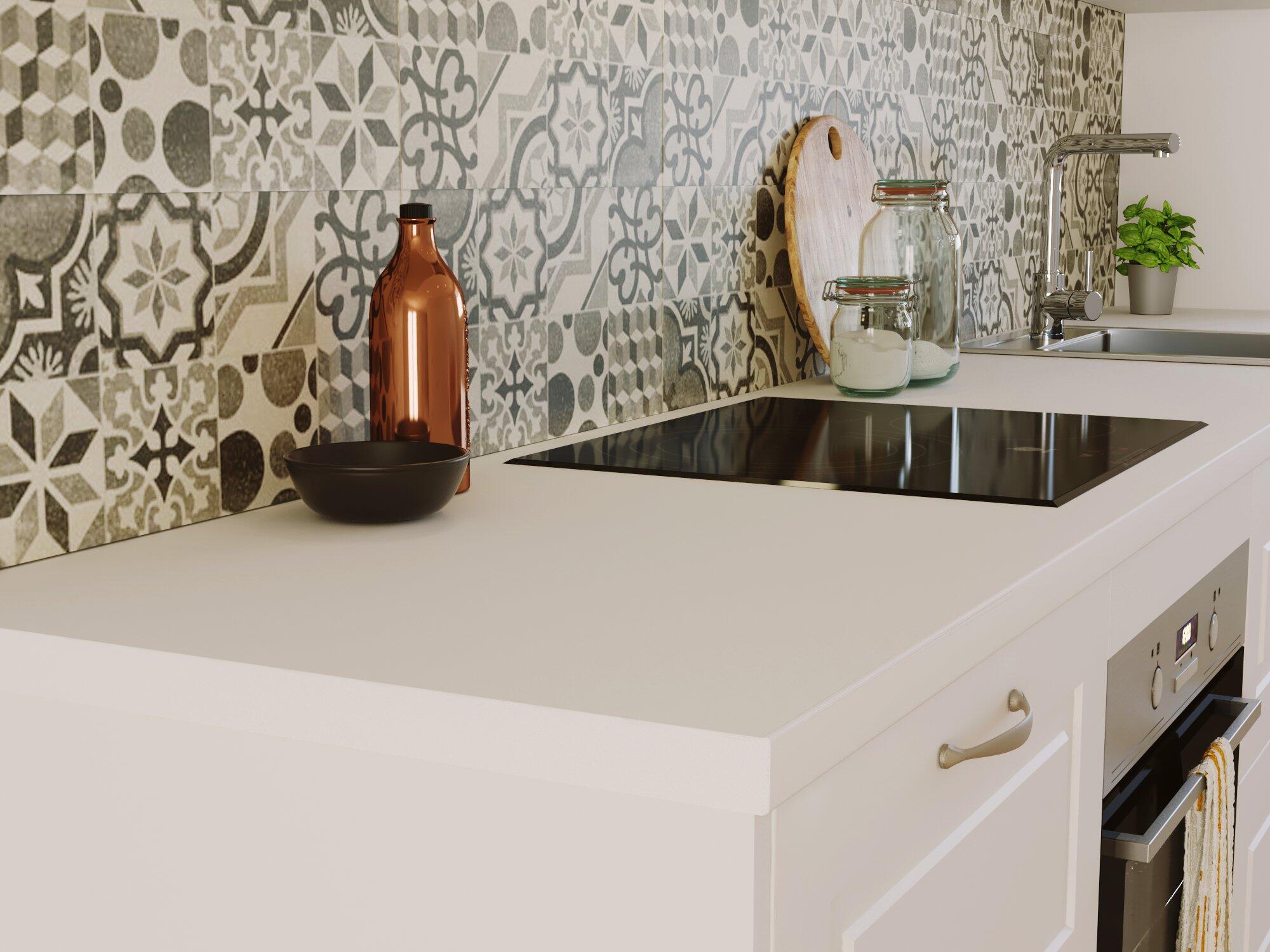 ENCIMERA ACABADO BLANCO 240 X 63 X 3 CM - 2