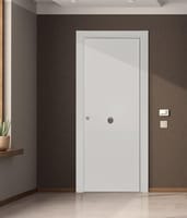 PUERTA ENTRADA  BLINDADA LACADA BLANCA  3 PUNTOS 82,5 CM IZQUIERDA - 3