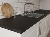 ENCIMERA ACABADO PIZARRA NEGRA 180 X 63 X 3 CM - 2