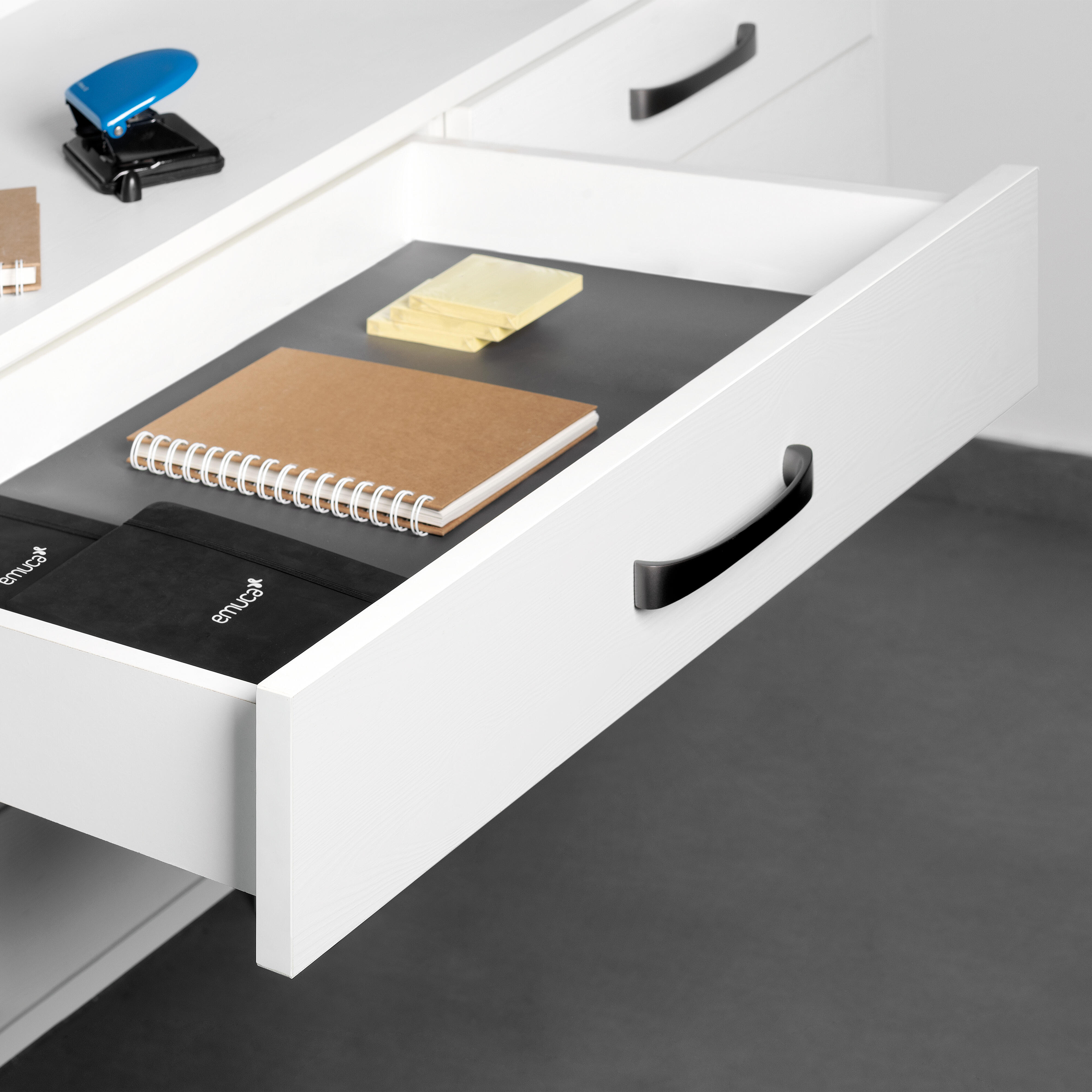 GUÍA PARA CAJÓN 54CM CON ENGANCHE GALVANIZADA FIJACION LATERAL - 3