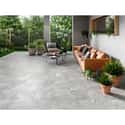 BALDOSA EXTERIOR  PORCELÁNICO 45X45CM FOCUS GRIS - 2