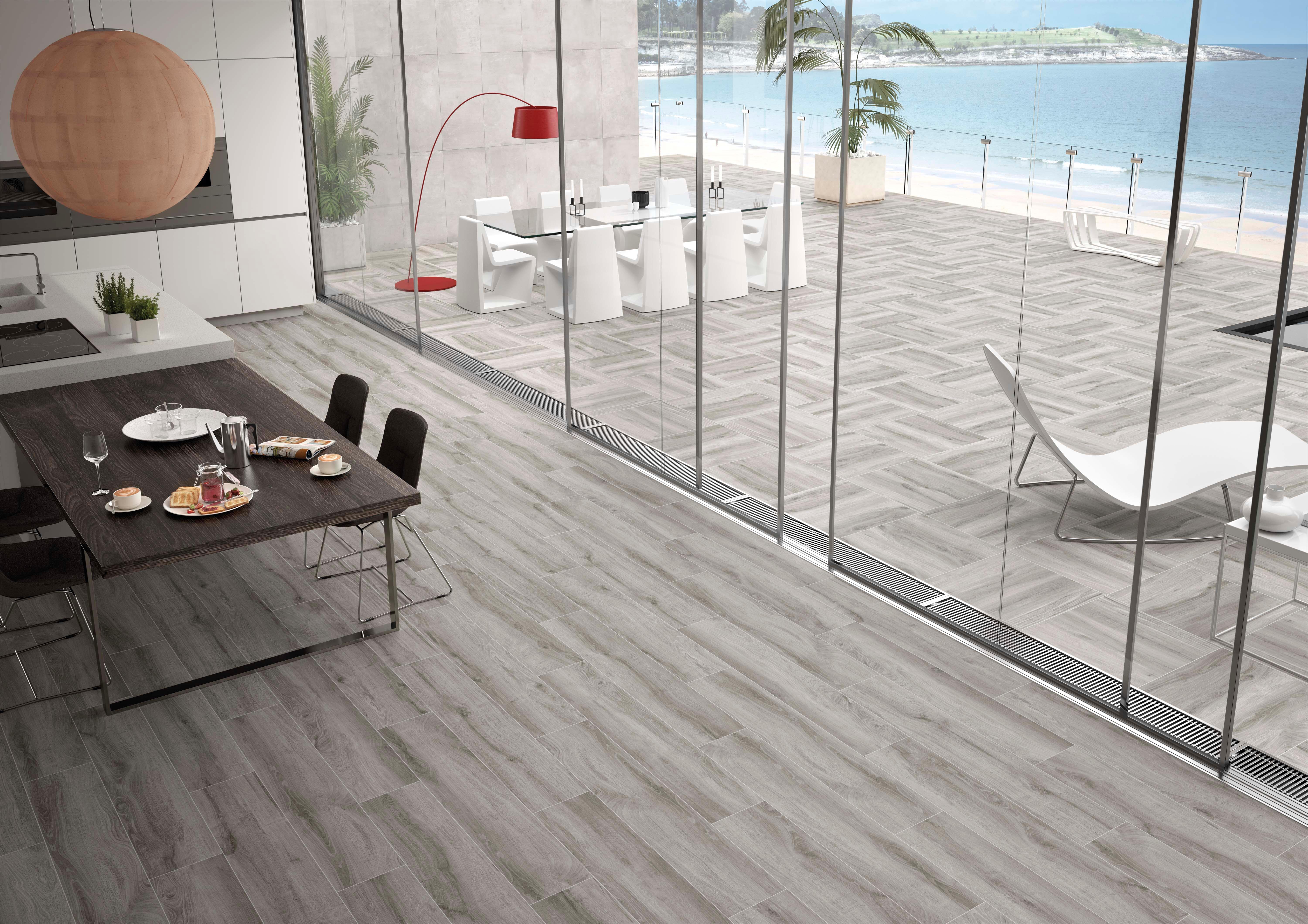 SUELO PORCELÁNICO 23X120CM LIMEWOOD GRAU - 3