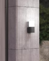 APLIQUE DE PARED EXTERIOR NEGRO 28W VESPERA - 3