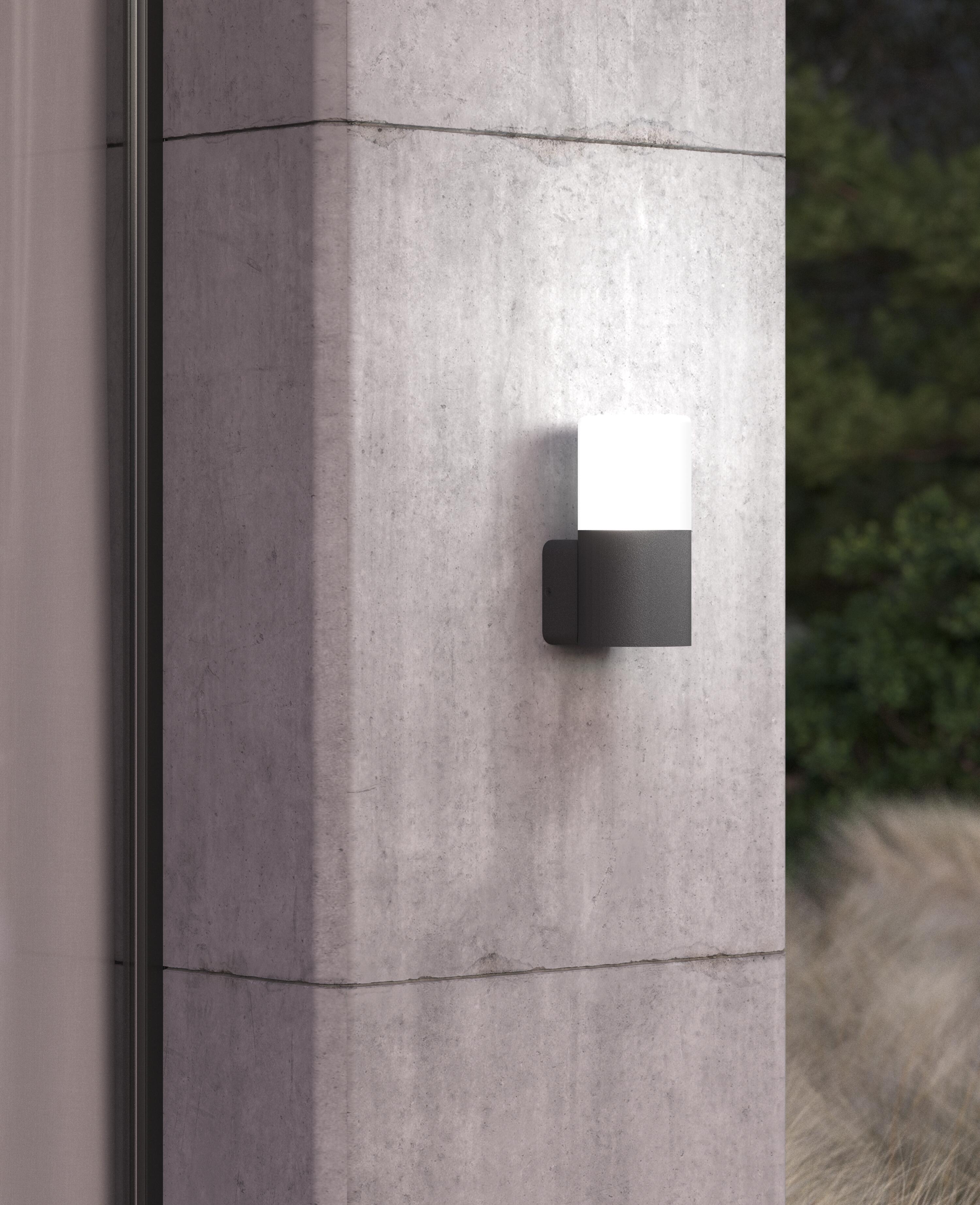 APLIQUE DE PARED EXTERIOR NEGRO 28W VESPERA - 3