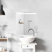 ESPEJO DE BAÑO CON LUZ LED ECO 80X80CM - 1