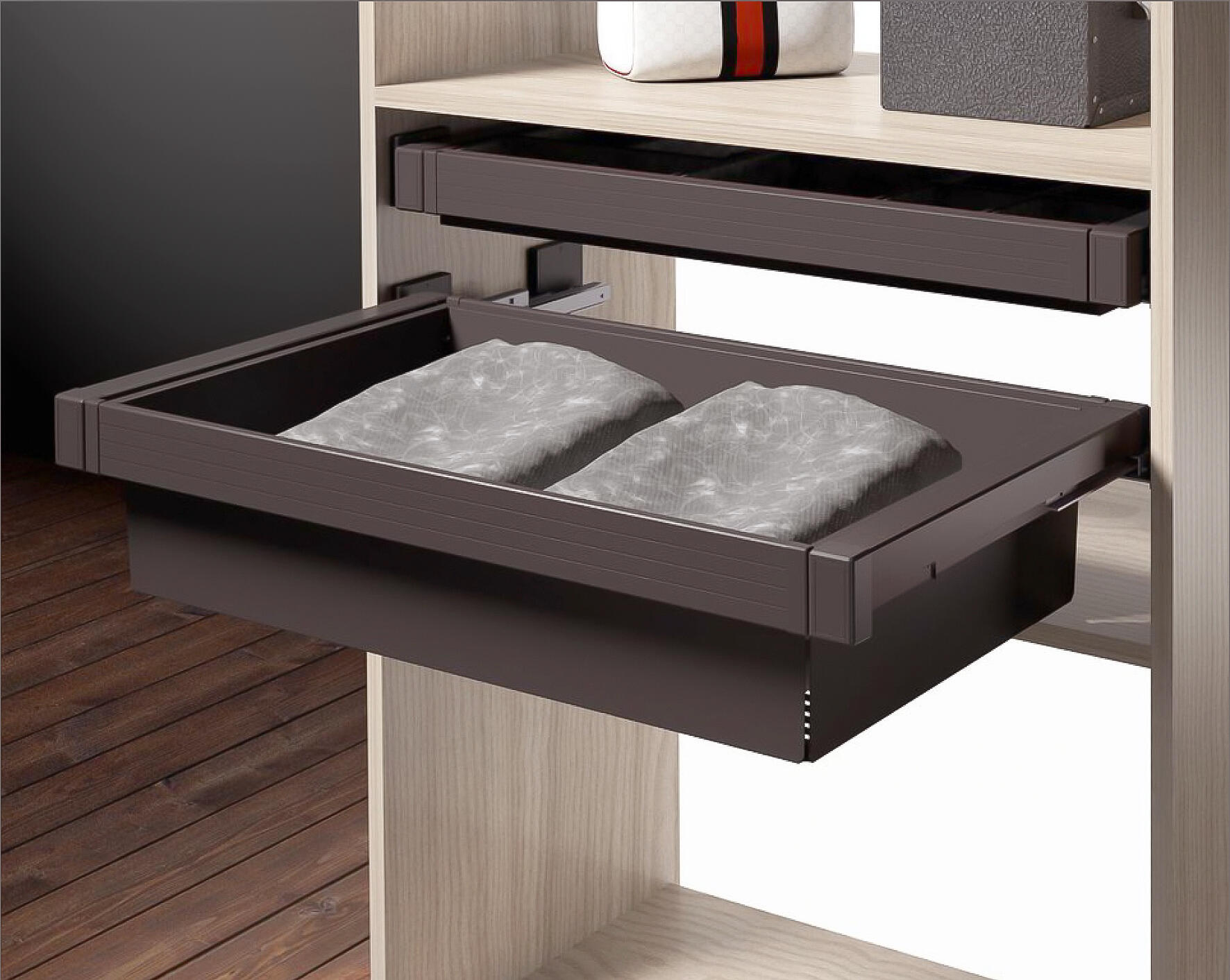 CESTILLO ACERO CUADRADO PARA MODULO 60 CM - 2