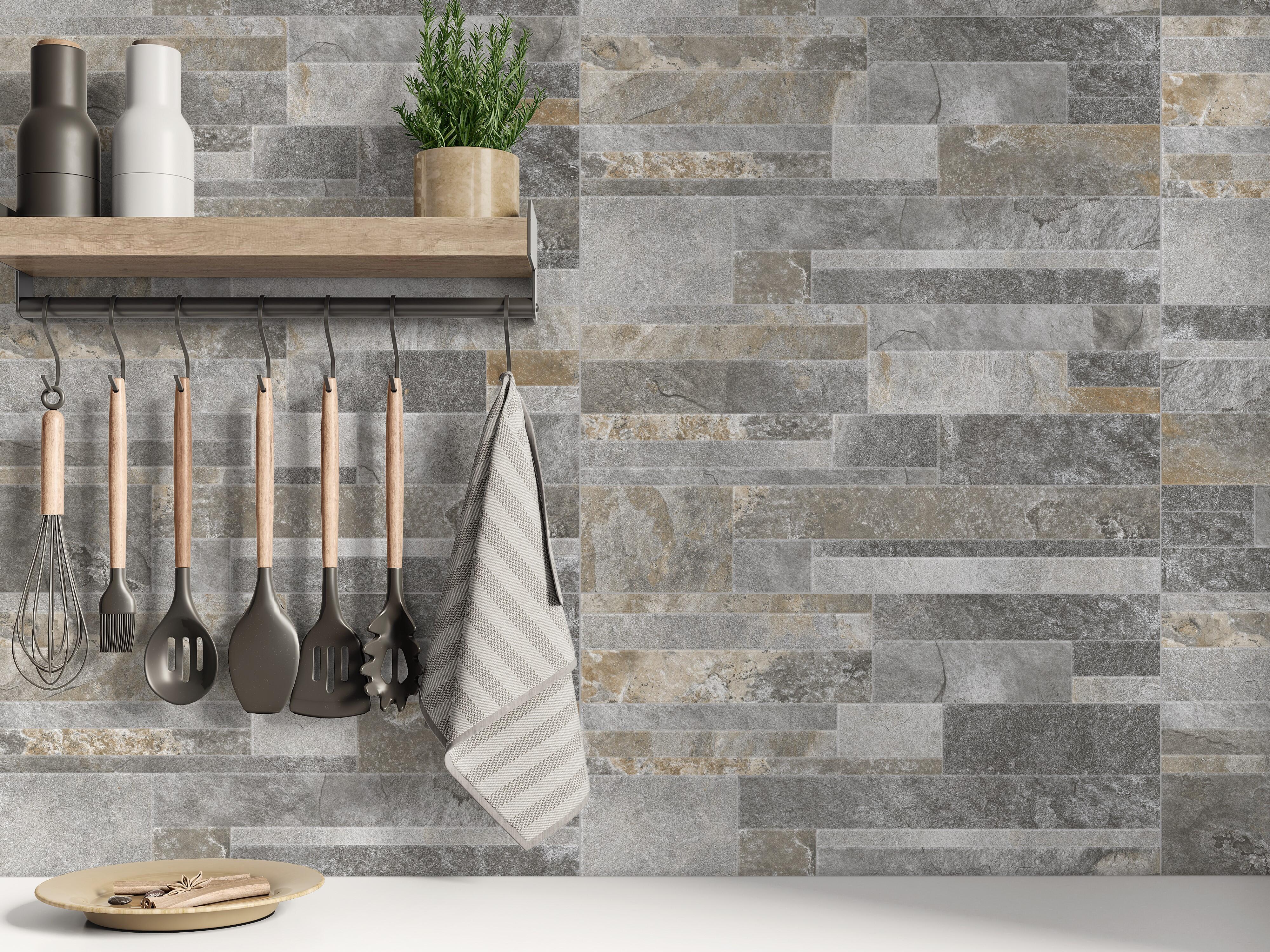 REVESTIMIENTO PORCELÁNICO 30X60CM ALISTE GRIS - 4