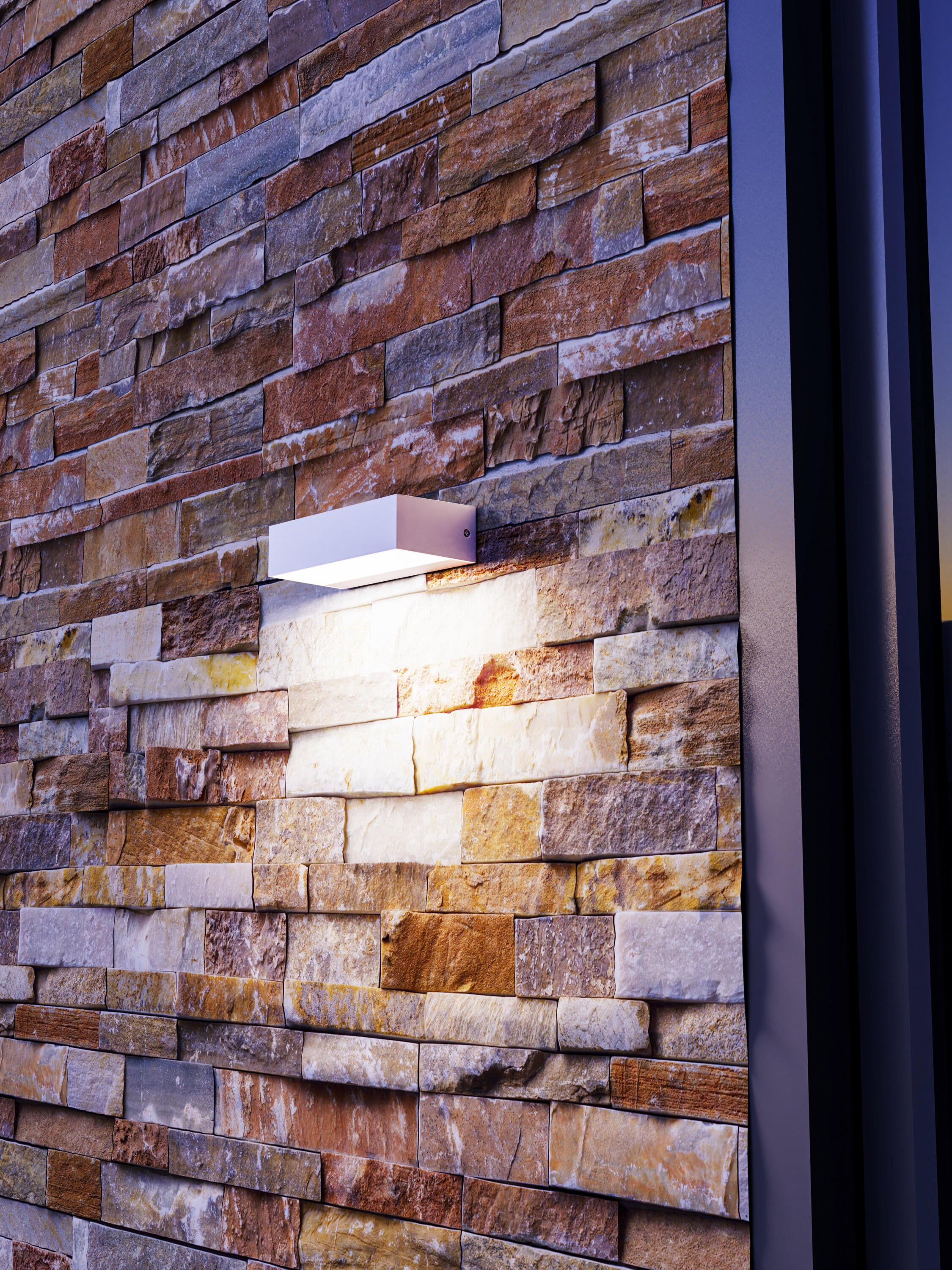 APLIQUE DE PARED LED EXTERIOR DE SUPERFICIE 7.2W BLANCO IP44 ARA - 3