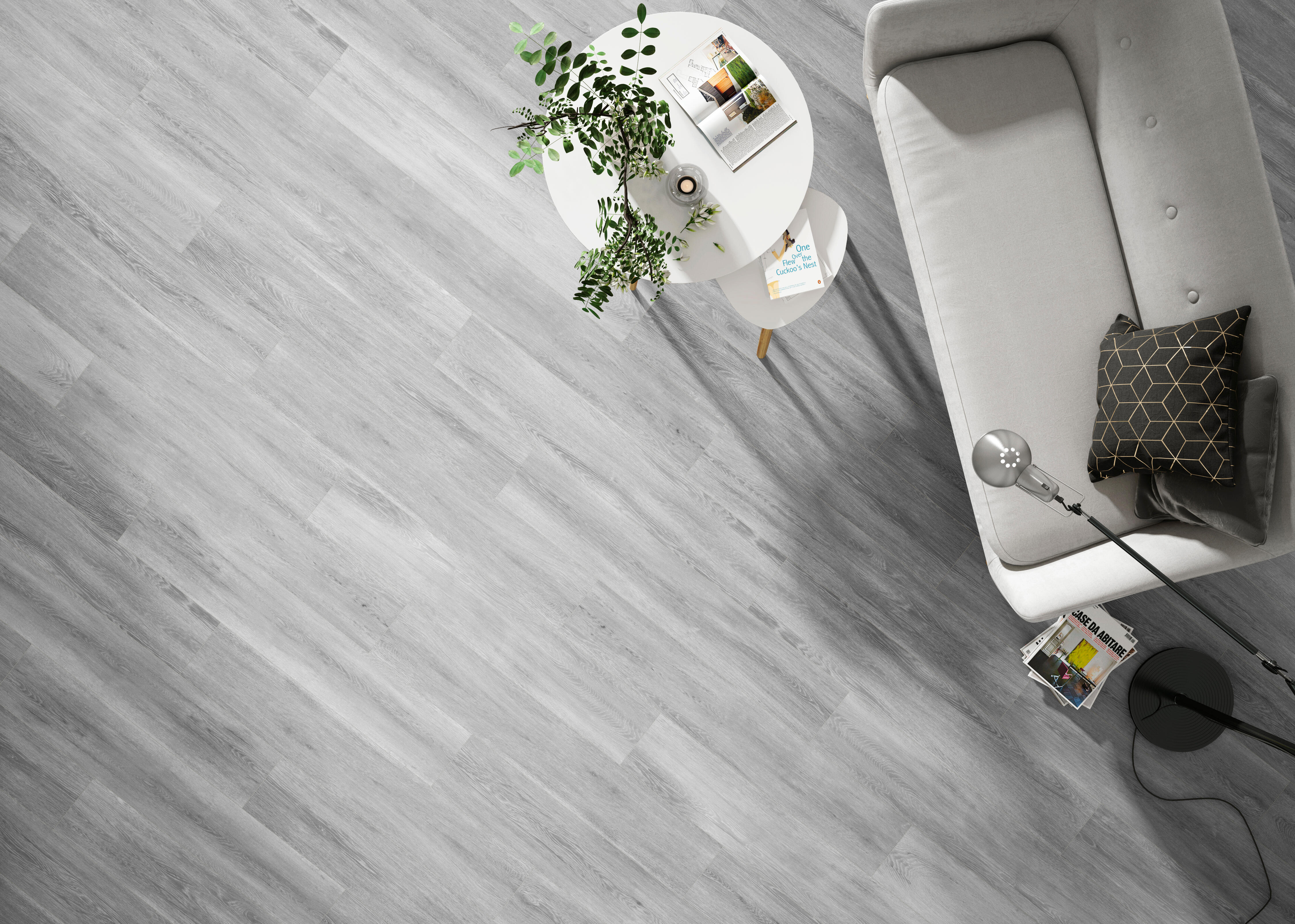 SUELO PORCELÁNICO 20X80CM ENCINA GRIS - 2