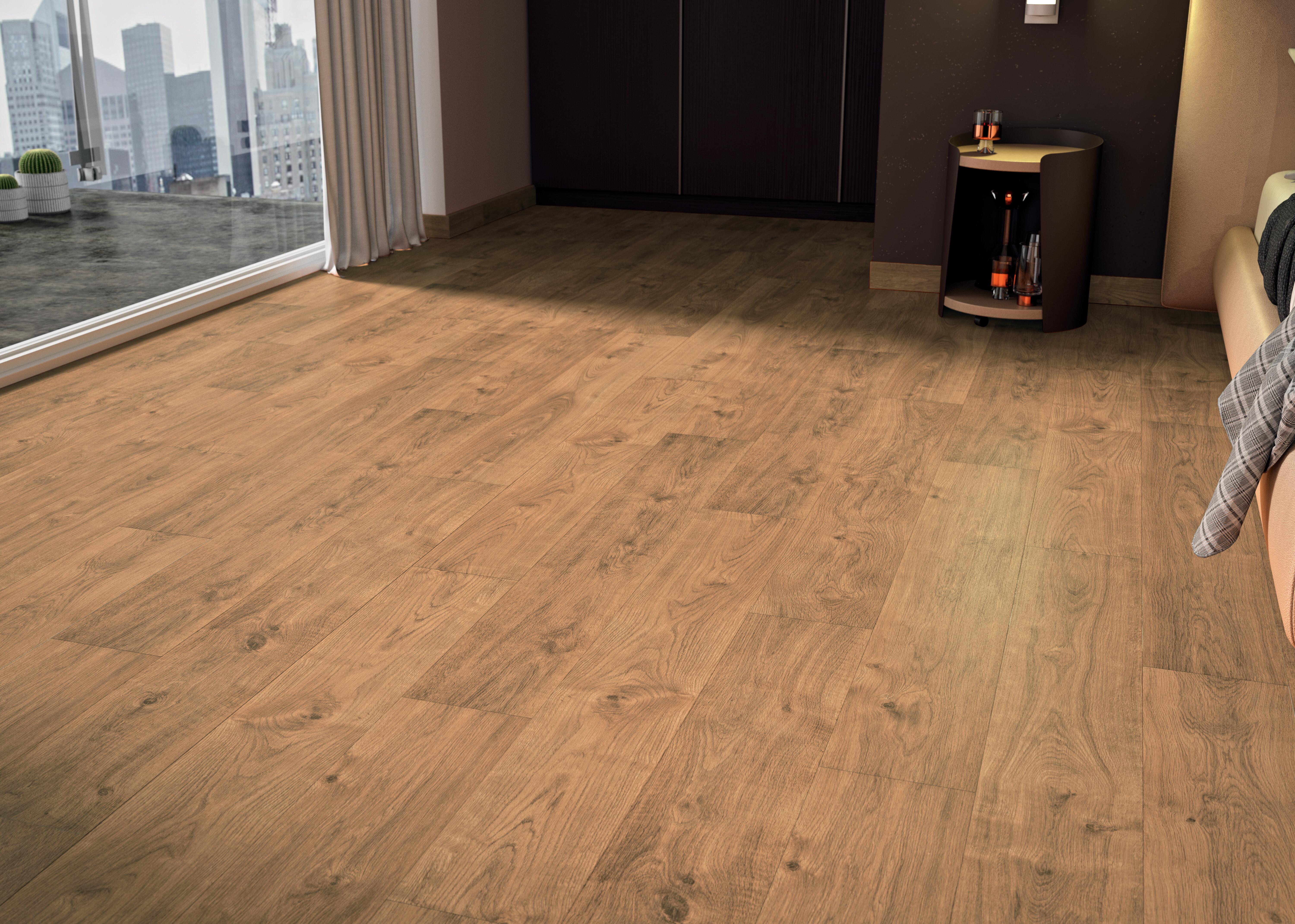 SUELO LAMINADO AC5 10MM MODELO NOGAL - 5