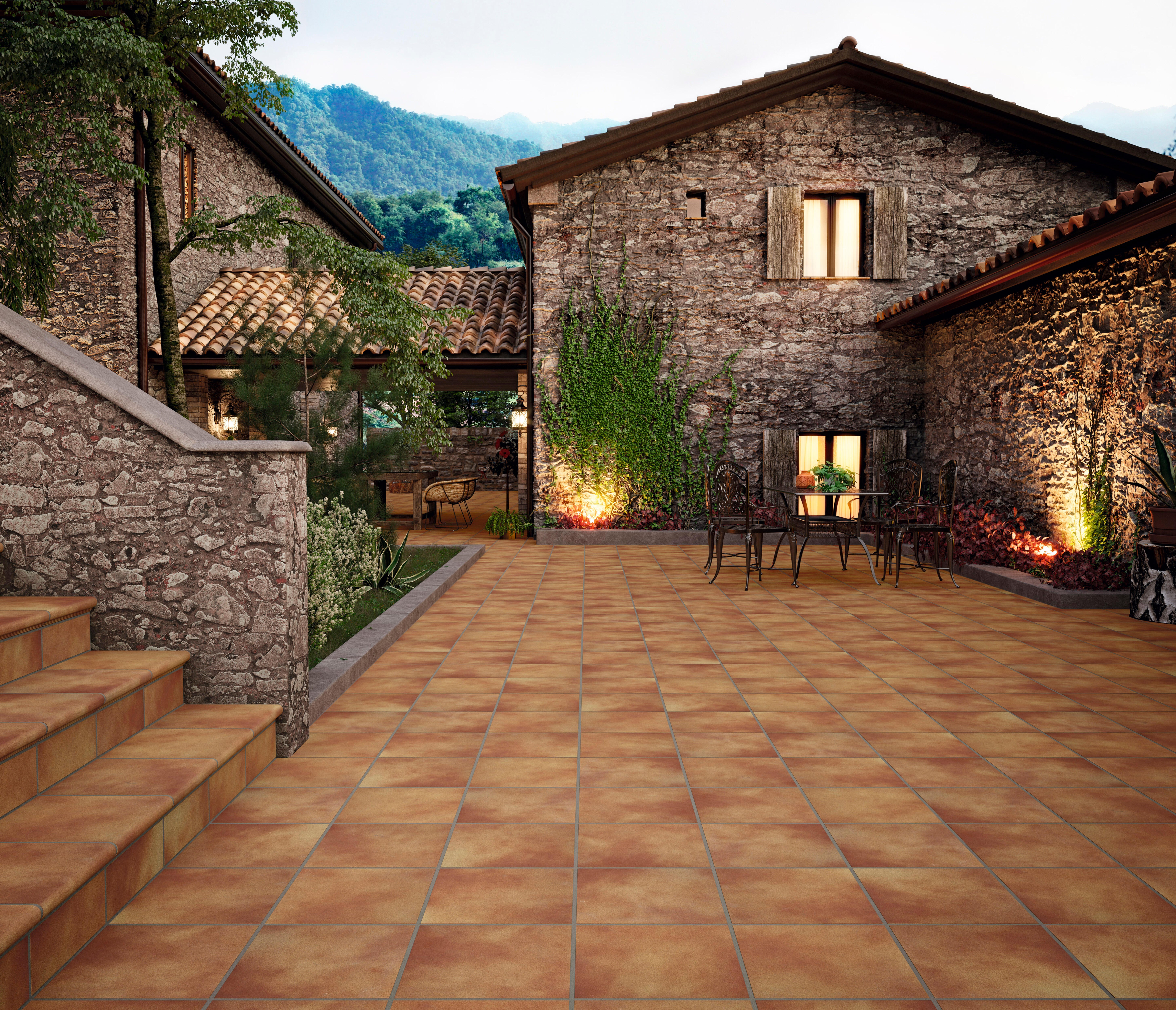 BALDOSA EXTERIOR EXTRUIDO 24.5X24.5CM JACA KLINKER - 2