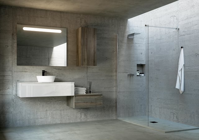 MUEBLE DE BAÑO MODULAR ATLANTIS BLANCO 1 CAJON 70X45CM