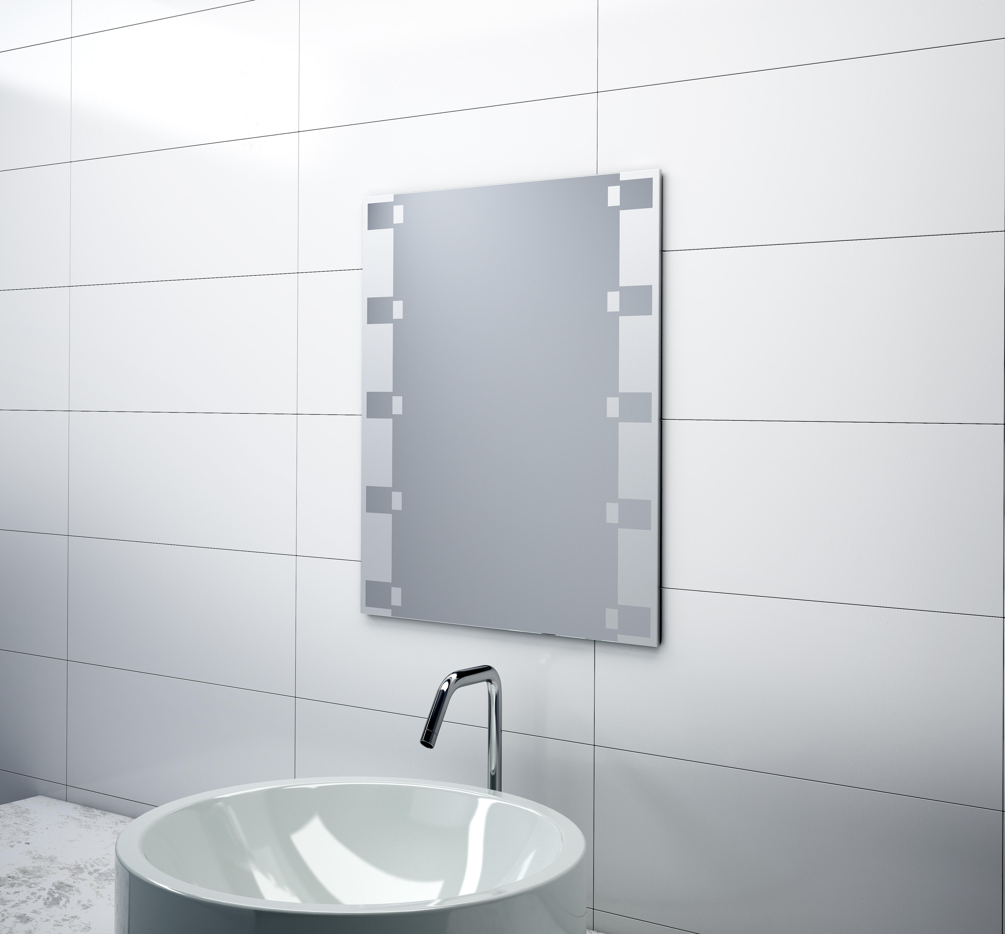 ESPEJO BISEL ACID 55X70 CM - 3