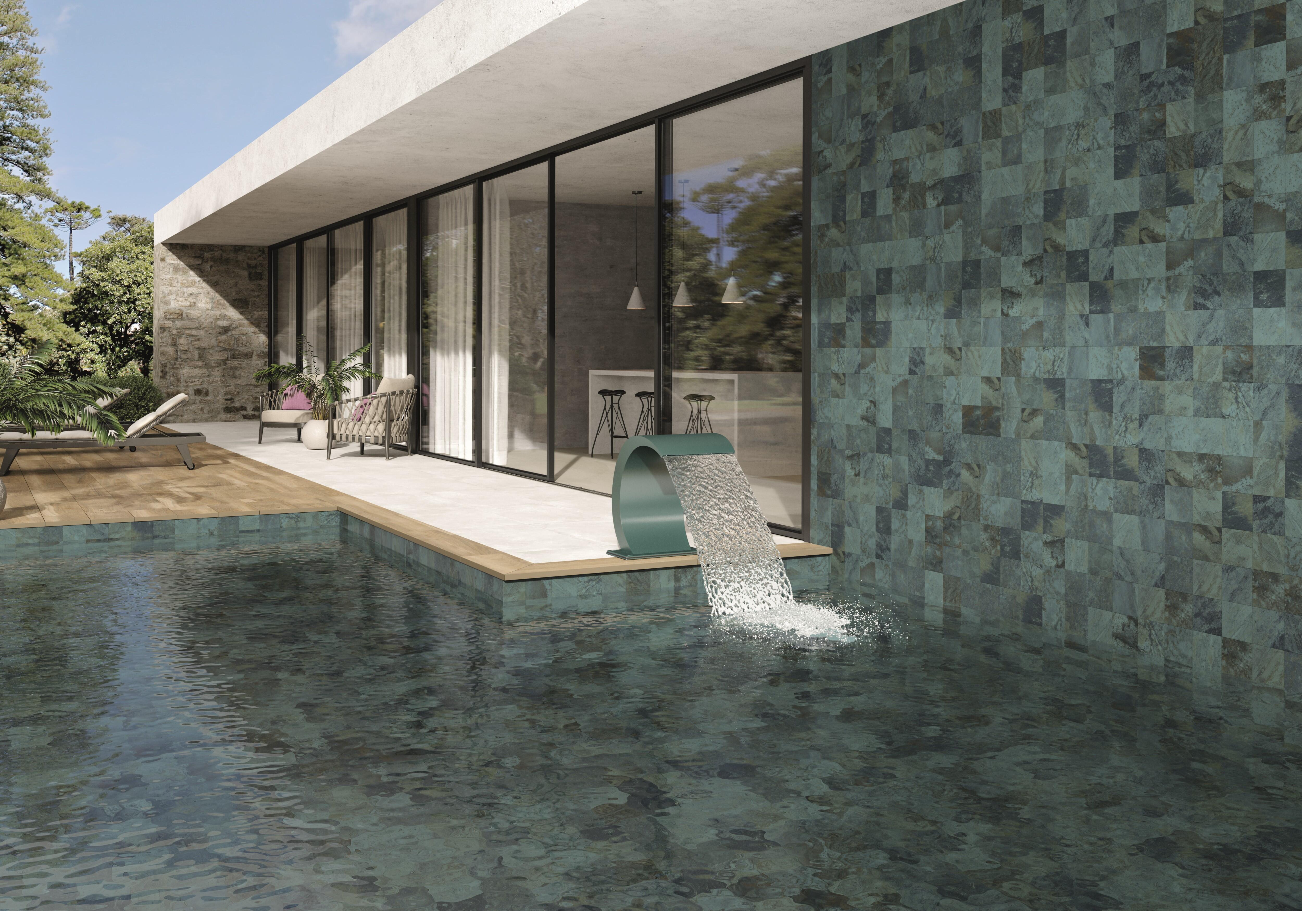 PORCELÁNICO PISCINA 30.3X61.3CM KARMA GREEN - 2