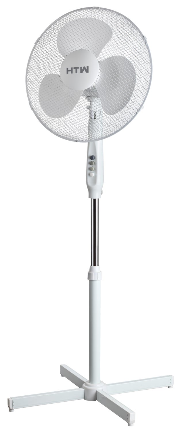 Ventilatore da pavimento HTW HTW-VP-40FS bianco 40 W Ø 40 cm