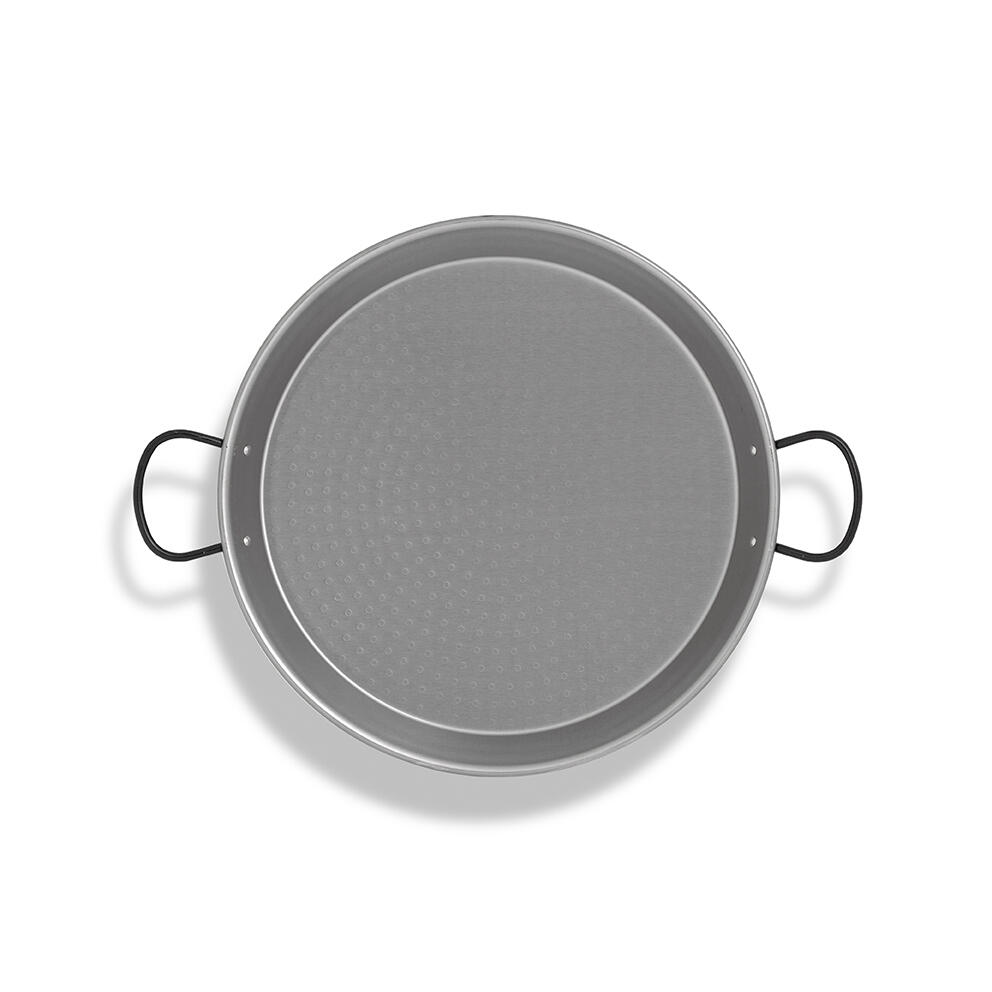 Paellera para barbacoa de acero 50x5.7x63 cm