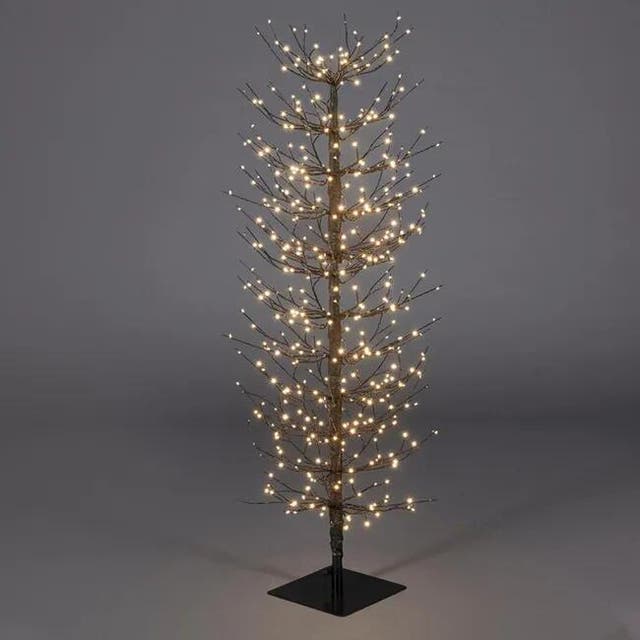 Albero luminoso con rami a microled 