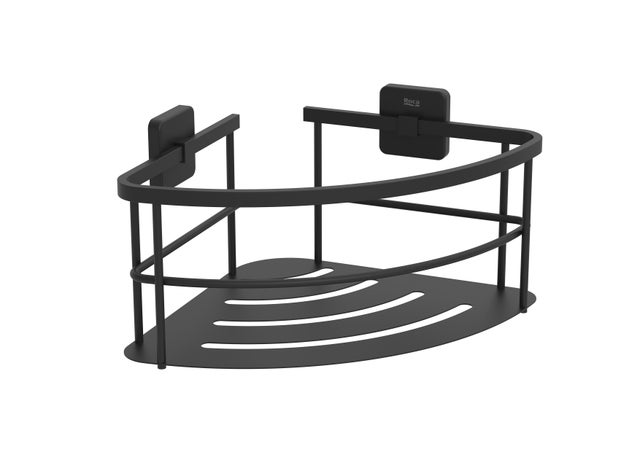 Organizador de ducha Adagio negro 32x12x12 cm