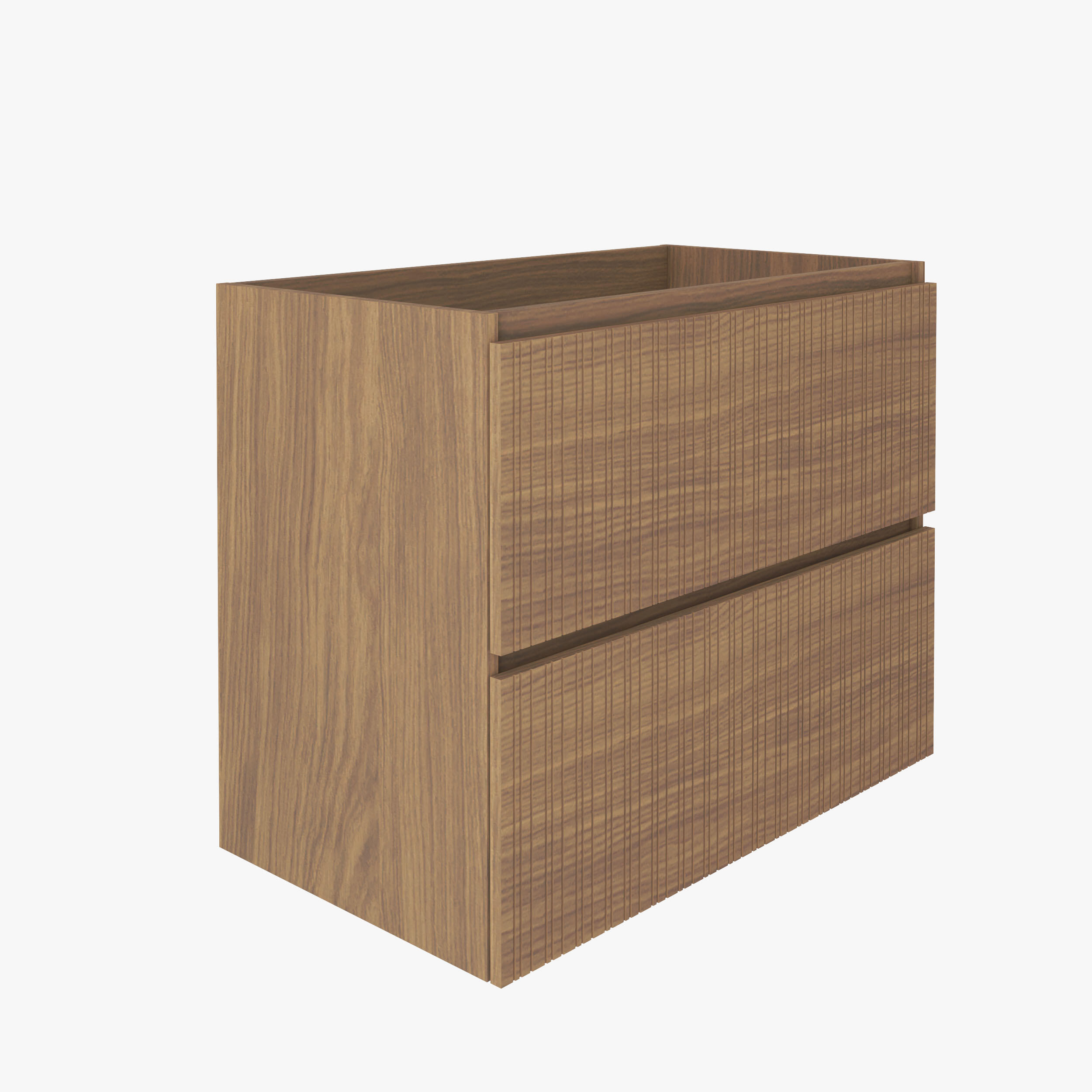 Mueble de baño dinamic marrón 80x46 cm (lavabo no incluido)