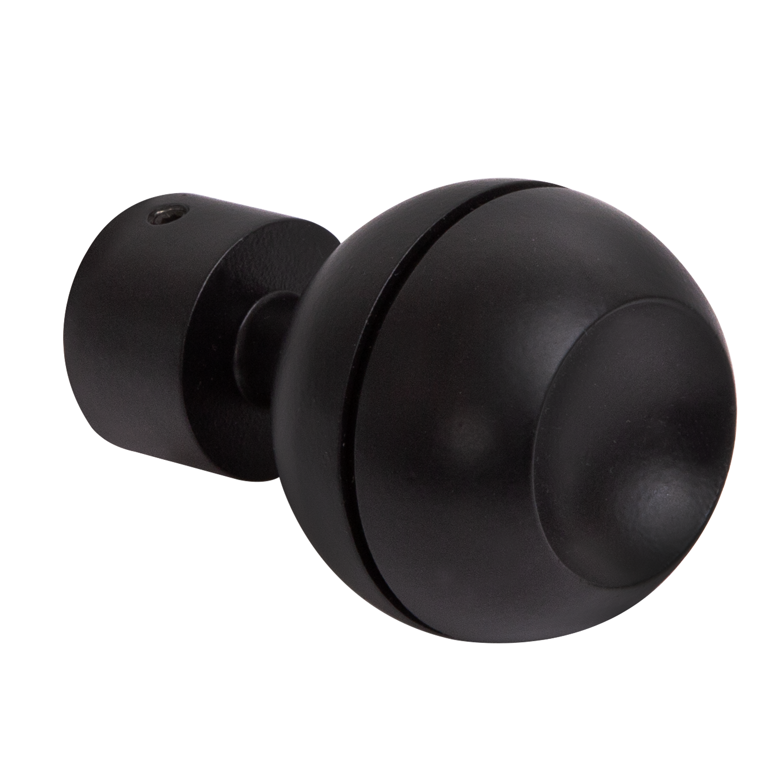 Końcówka do karnisza Kula Tasse czarny mat 19 mm Inspire 2 szt