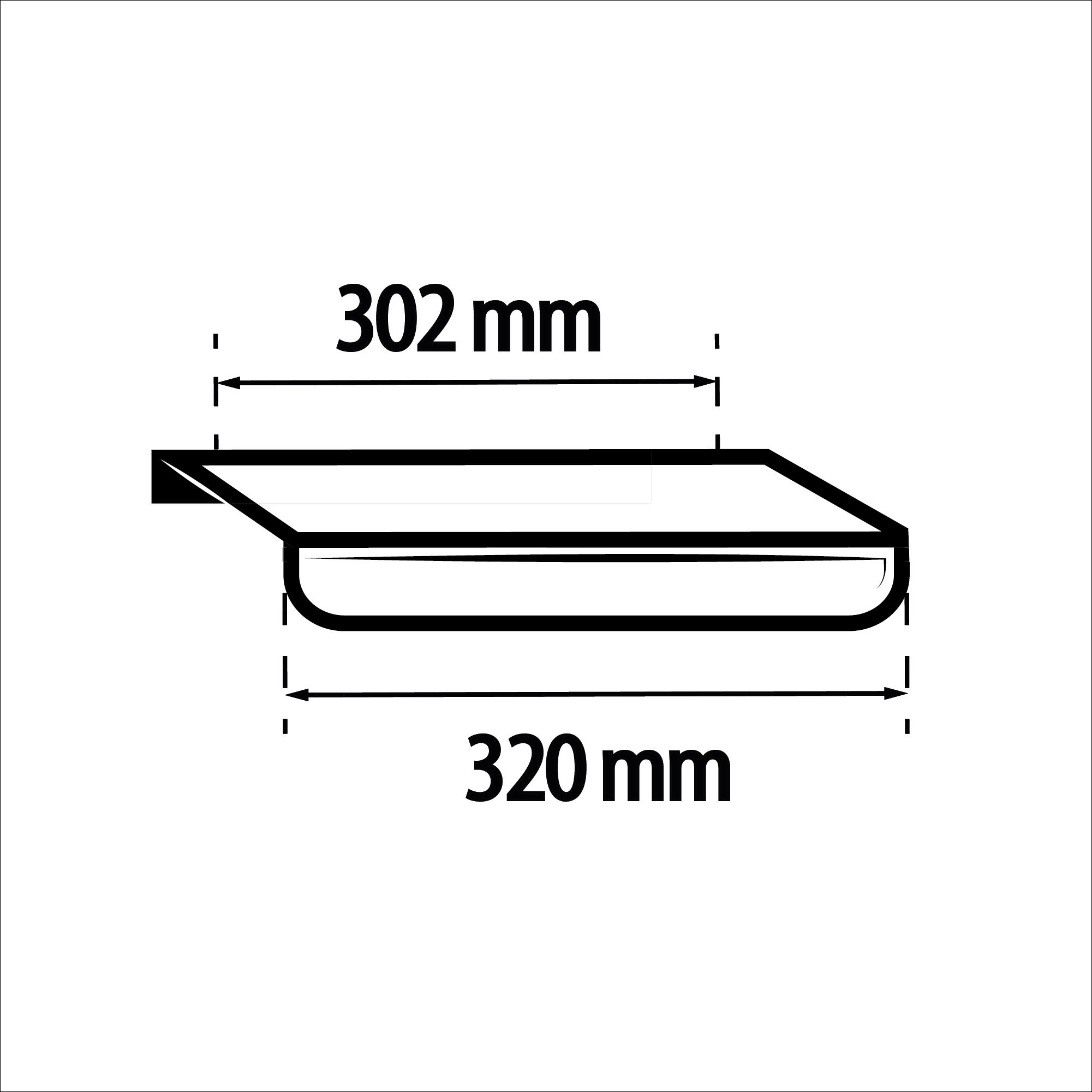 2 Puxadores para móvel alumínio escovado níquel 320 mm Inspire Livio - 5