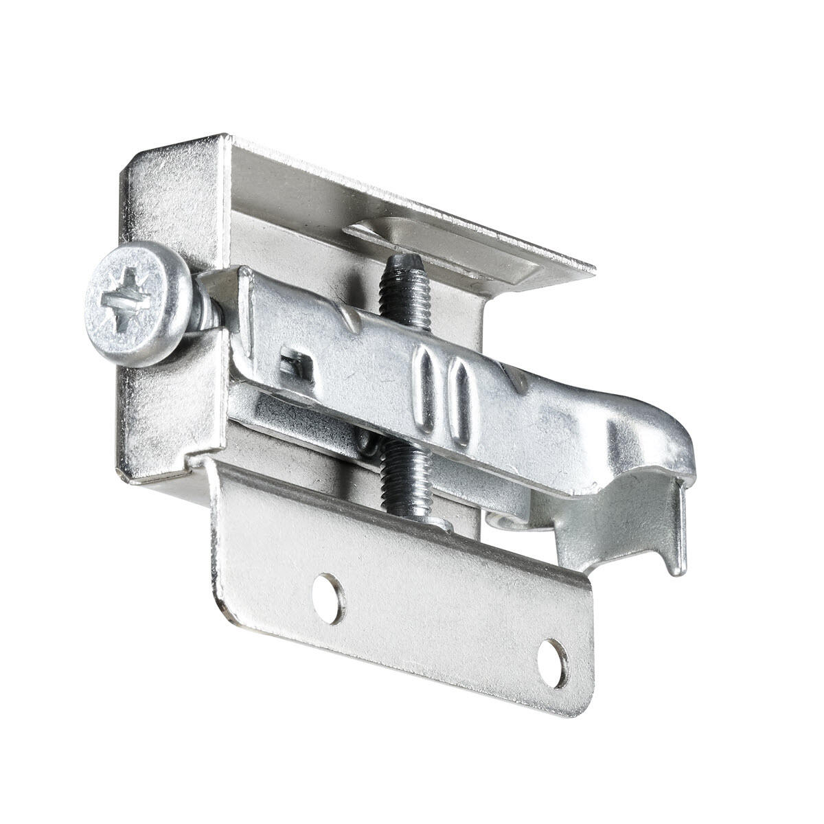 Lot de 2 Suspensions pour meuble haut acier nickelé HETTICH, l.54 mm - 3