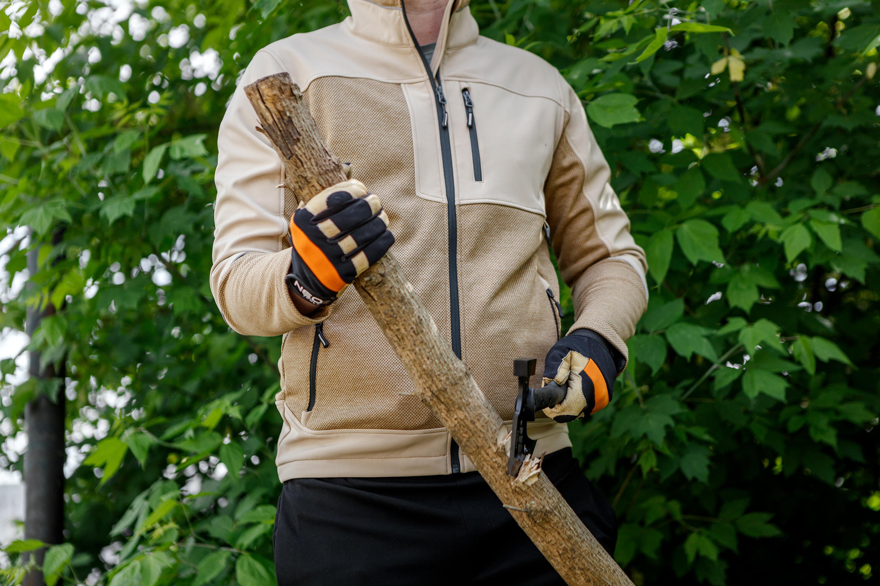 Bluza robocza Softshell beżowa rozmiar XL NEO TOOLS - 3