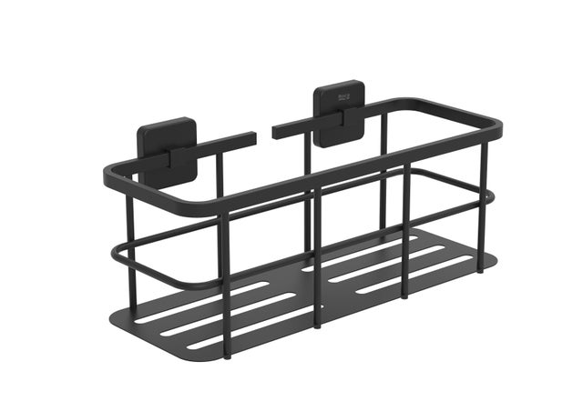 Organizador de ducha Adagio negro 22x12x12 cm