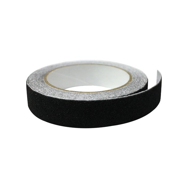 Nastro adesivo, antiscivolo nero H 25 mm x L 5 mt