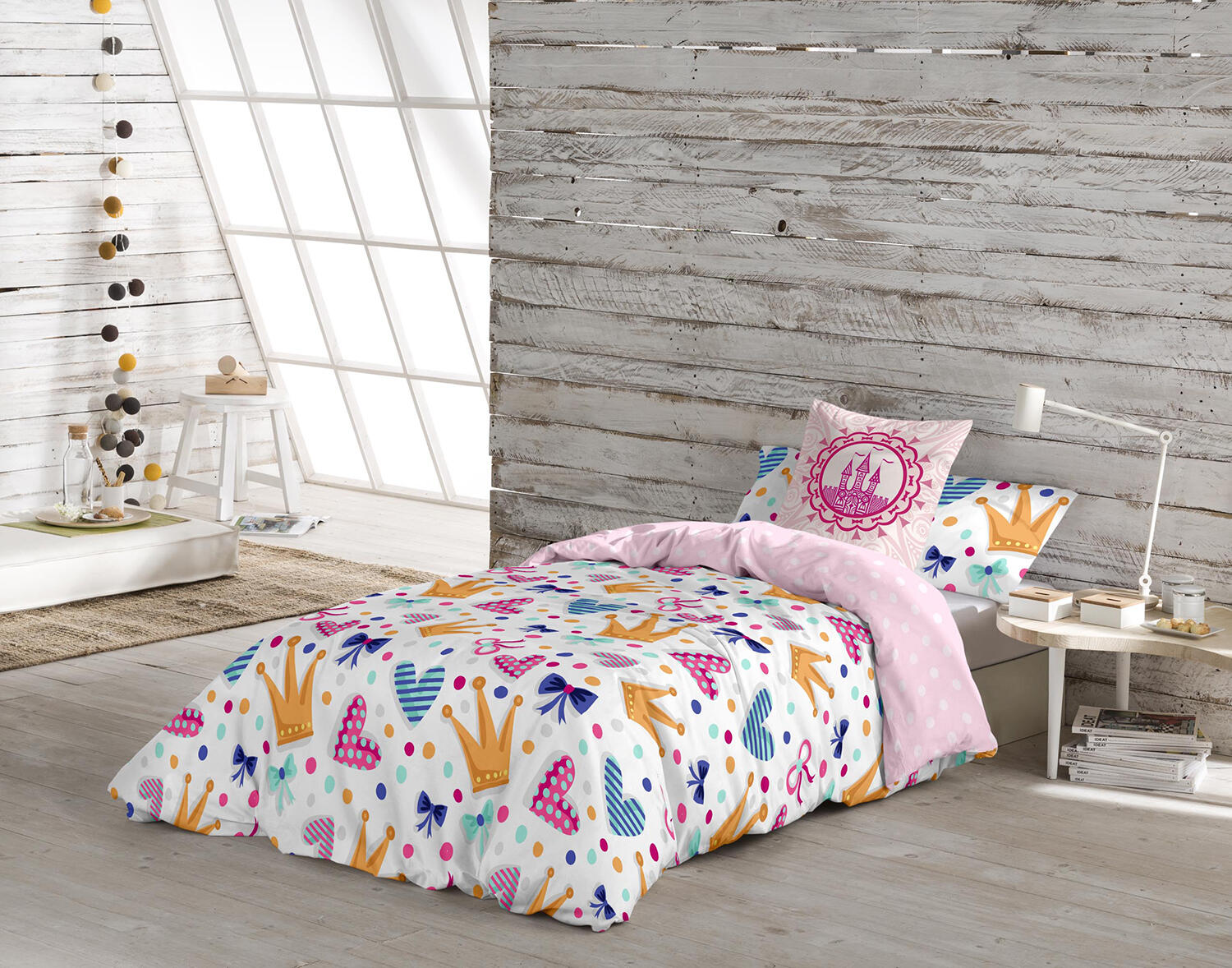 Juego funda nórdica infantil margot para cama 90 cm