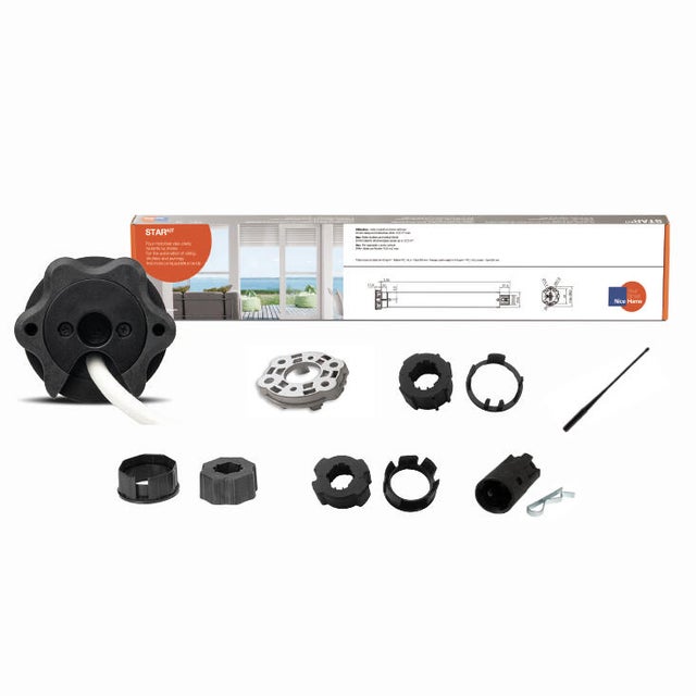 Kit de remplacement moteur de volet roulant filaire Diam.60 mm Rmkit 3017 sh, NI