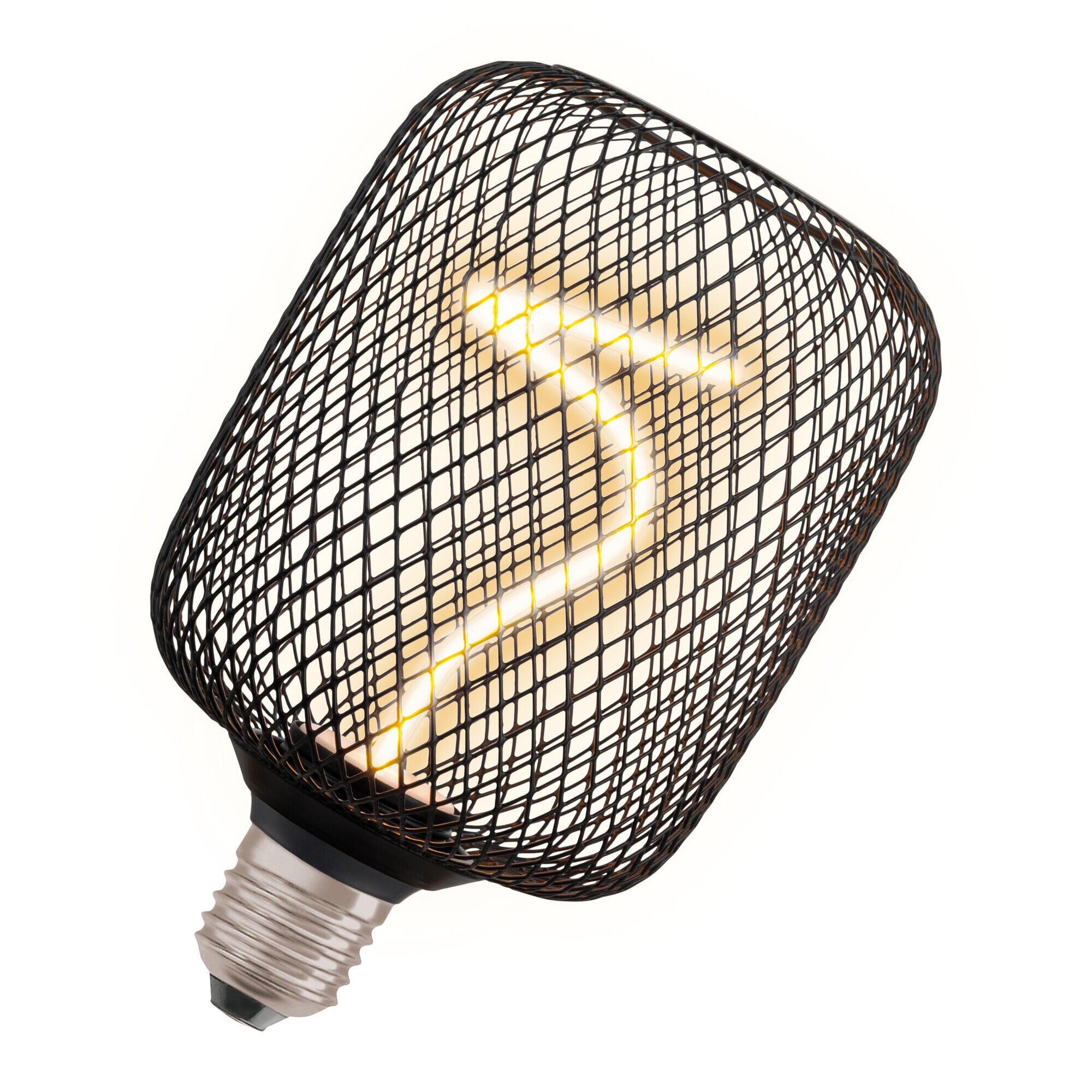 Ampoule led déco, cylindre noir E27, 130lm = 14W, blanc chaud, dimmable, OSRAM - 3