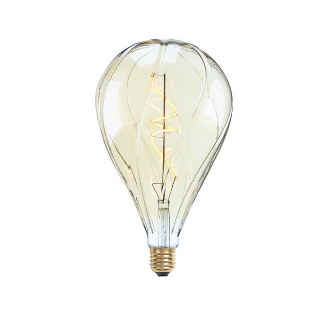 Ampoule led décorative, poire E27, 280lm = 27W, blanc chaud, dimmable, XXCELL